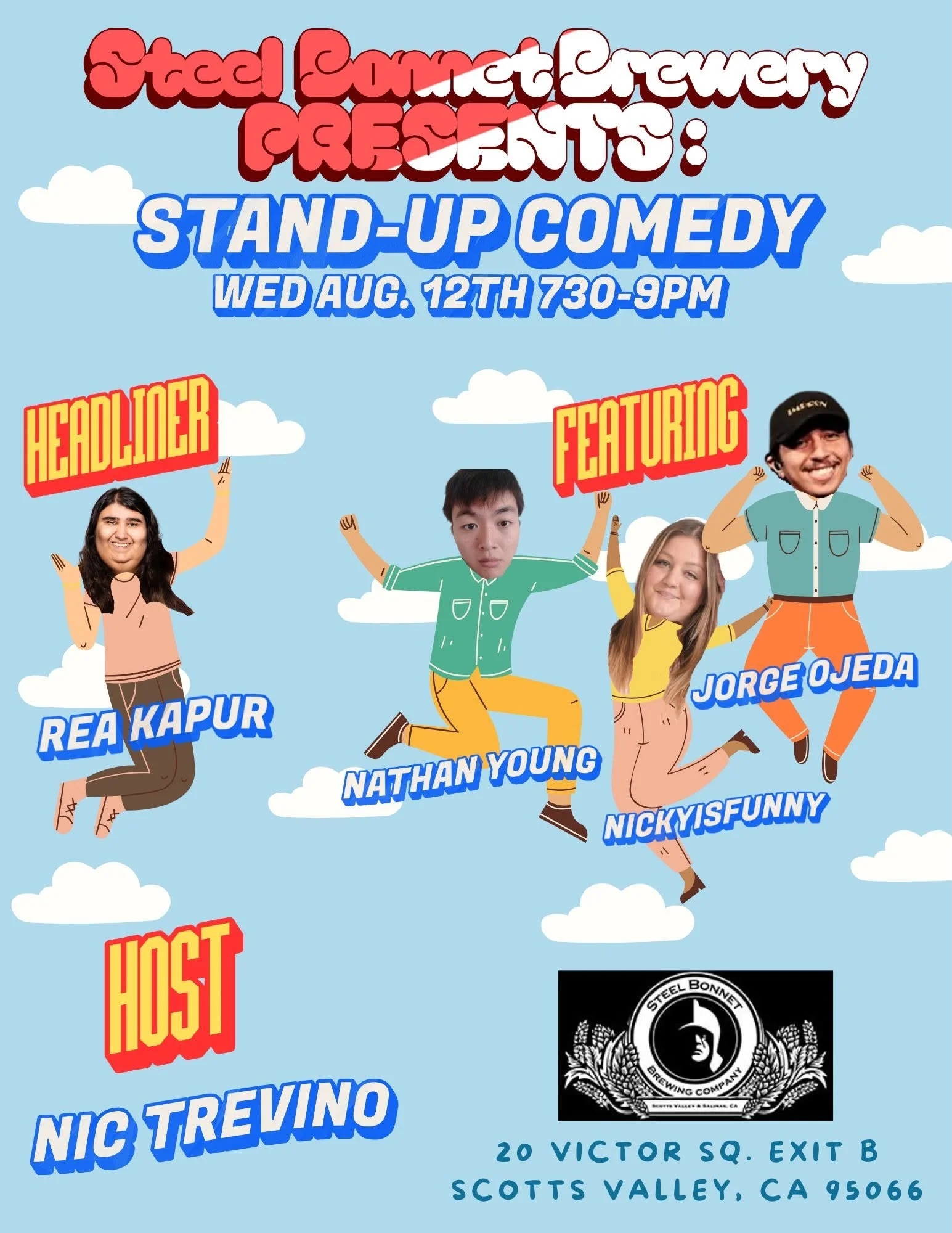 Don Flynn's Comedy Brew hosted by Nic Trevino