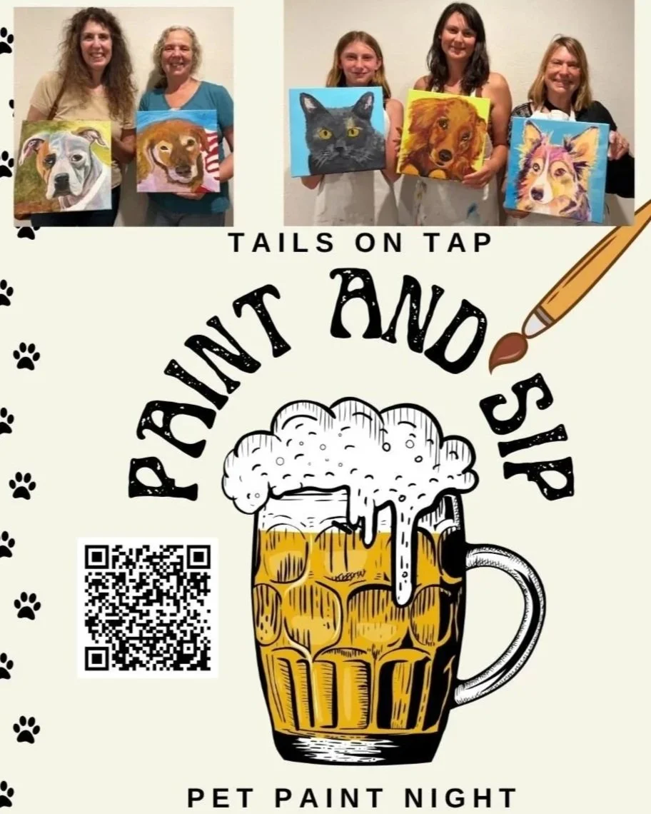 "Tails on Tap" - Paint your Pet w/ Suzy Rad