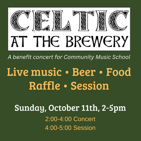 Community Music School’s Celtic Music Fundraiser