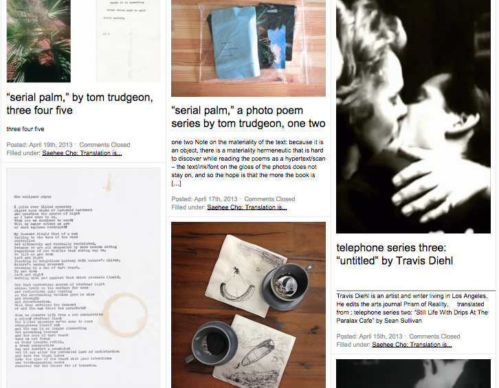 Statement of Intent, April 2013