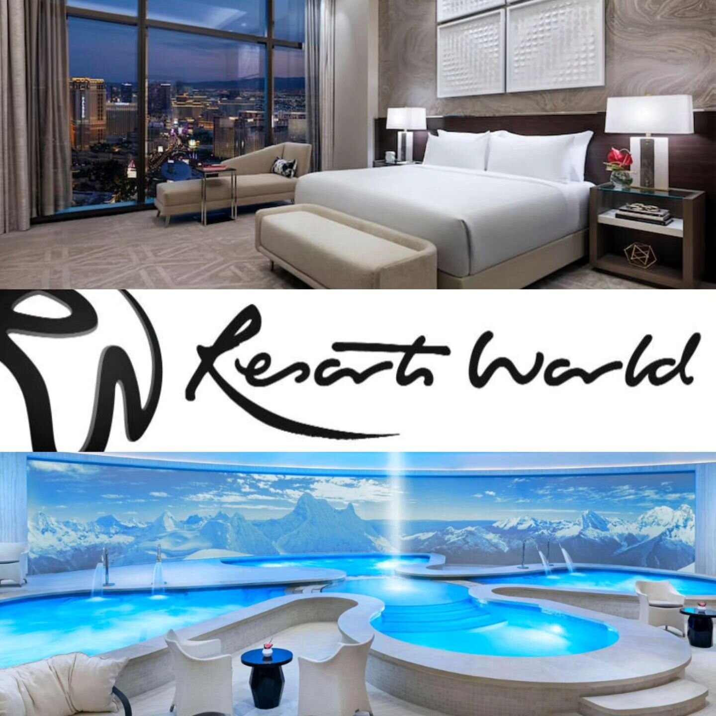 Big Shout-out to the man, @chubbspeterson_clubpro for allowing us to arrange another stay in Vegas. Hope you enjoyed the lavish resort! 

#resortsworld #lasvegas #vegas #crockfords #luxury #hotel #hotels #lasvegasstrip #booking #travel #travelphotogr