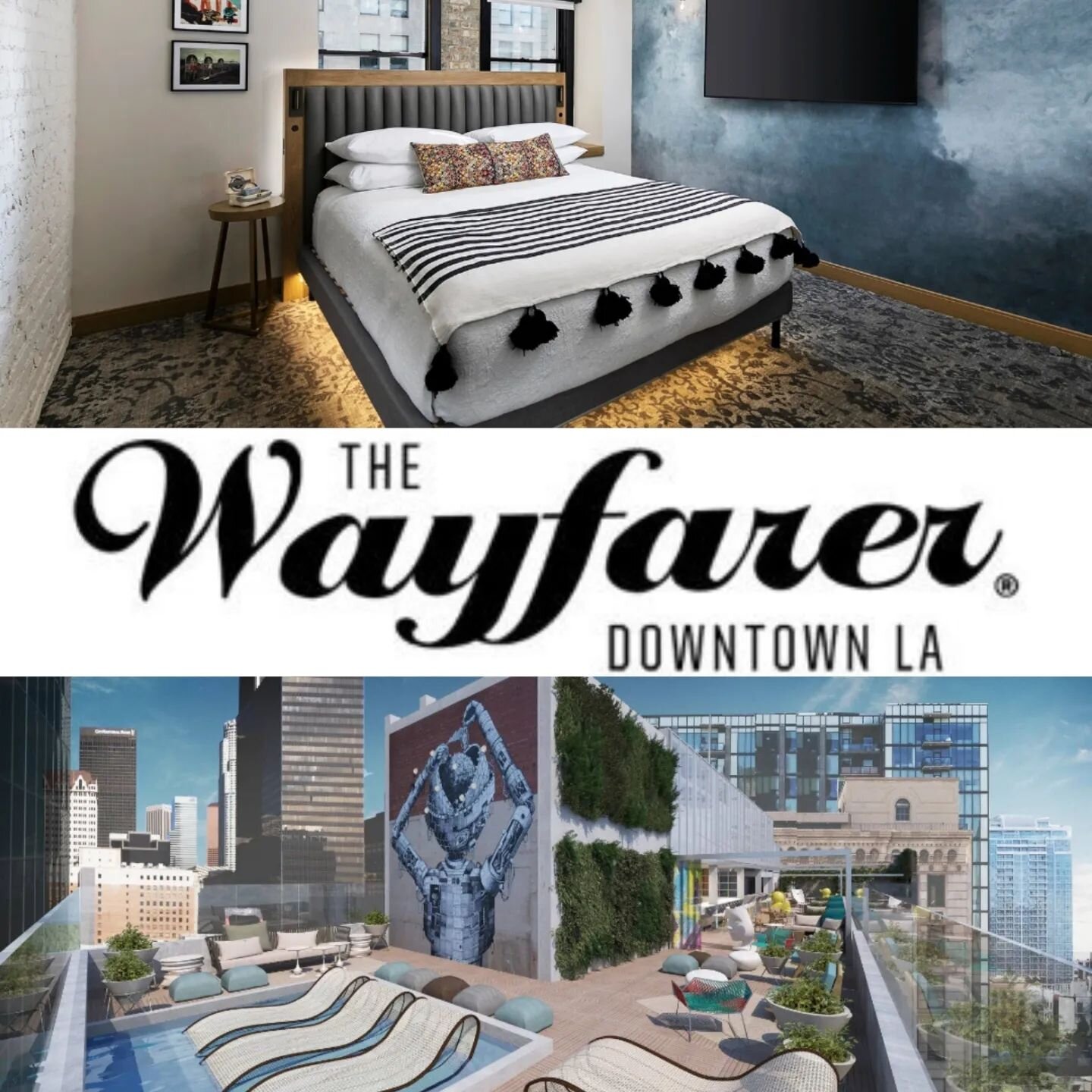 Shout-out to the wonderful, Sean Farry from @oilchef4u ! Glad to be working with you again! Another special shout-out to Bruno over at @thewayfarerdtla for the hospitality! 

#losangeles #lakers #california #hotellife #travelawesome #travelgoals #tra