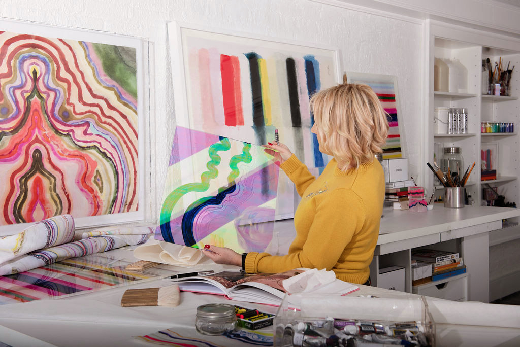 Kristi Kohut, kristi kohut studio, kristi kohut art, hapiart, fine art artists, statement art, mixed media art, mixed media artists, one of a kind artwork