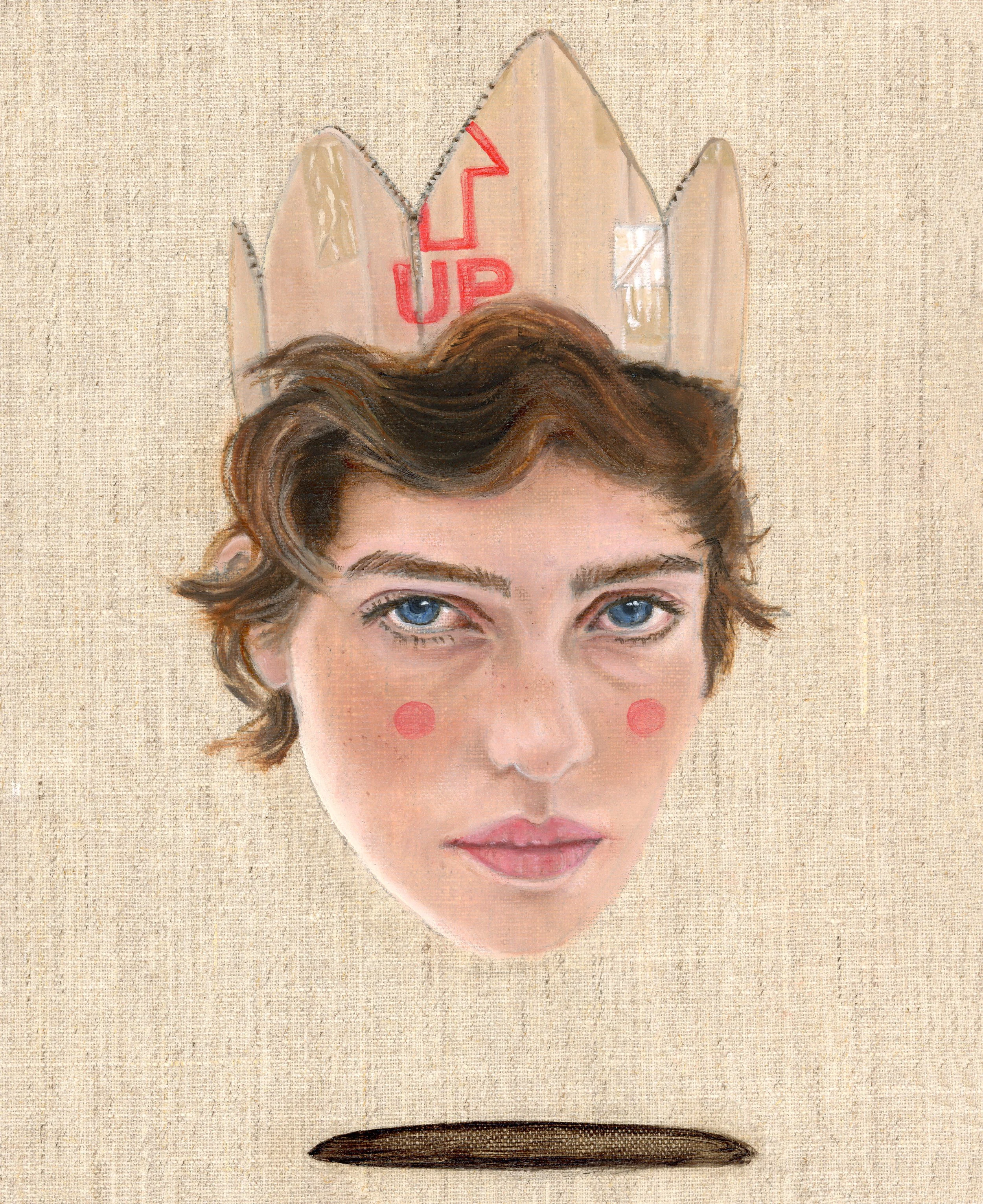  'Up / Down'  -  Oil on Linen board  