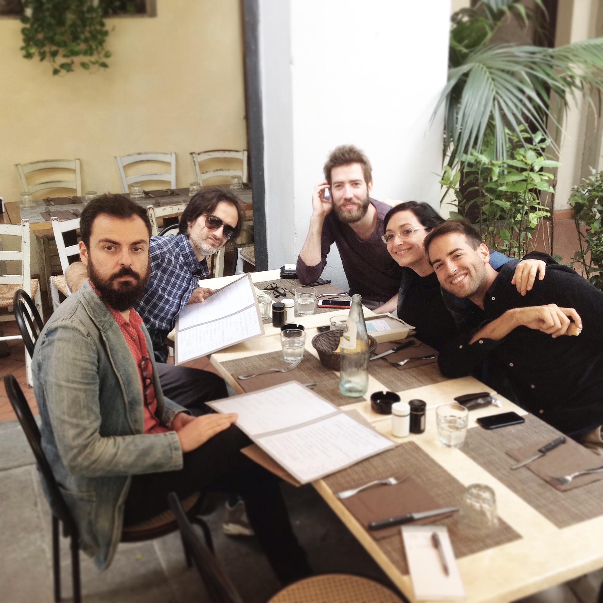 Staff: Roberto, Manuel, Francesca, Oliviero, Giacomo 