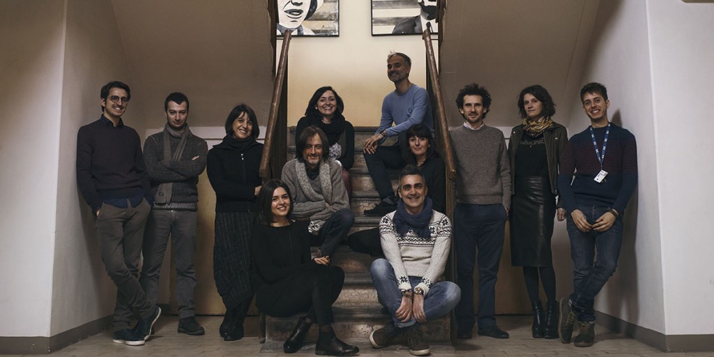 Febbraio 2016. Il gruppo del DNA, Annalisa Rosso, Francesco Faccin e Francesco Zorzi coordinati da Valia Barriello, con i Bloodynose e Danila Paladino nella RKF, nostra sede. PHcredits: Bloodynose