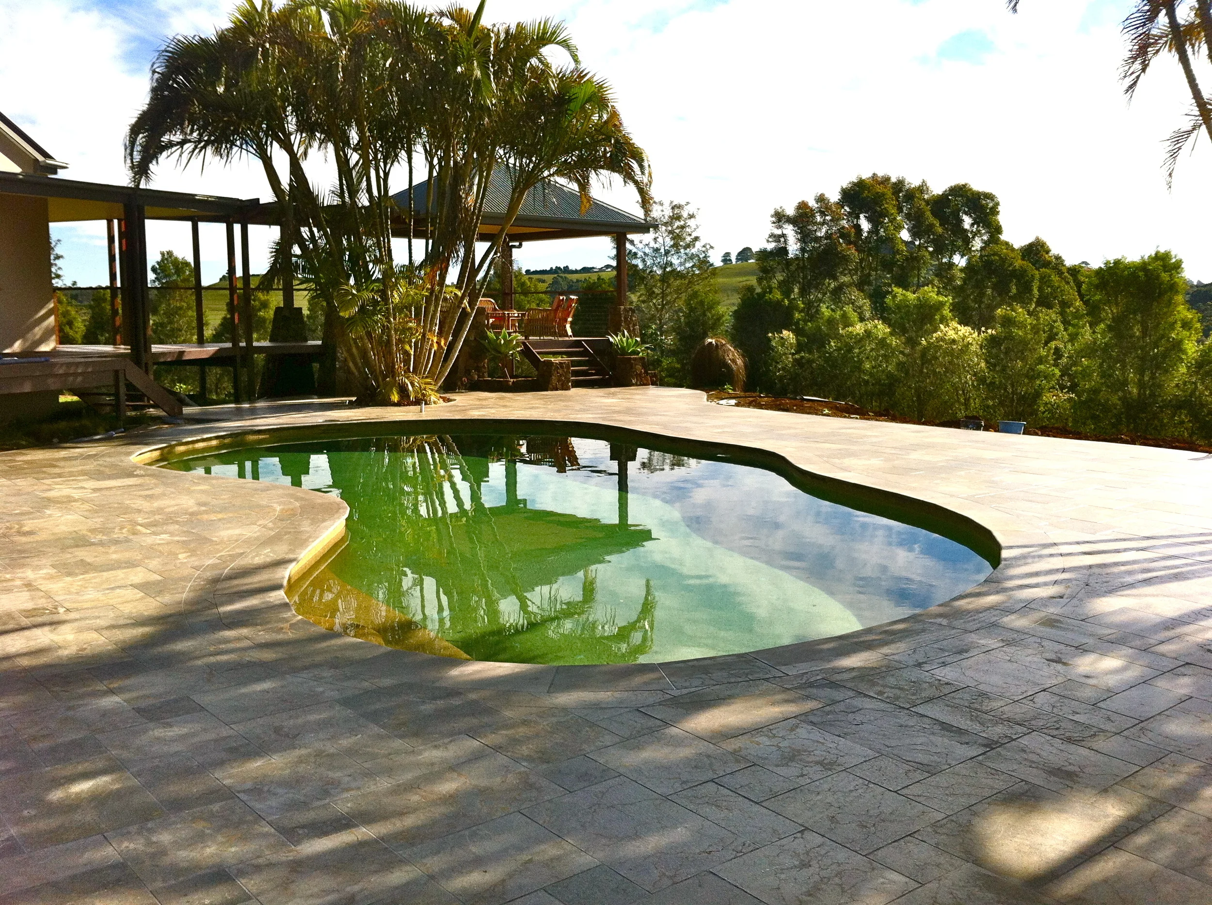 Mimosa Rocks Landscapes - Swimming pools... Tiling... Paving.. Stone flagging  - Byron Bay/ Newrybar / Broken Head / Lennox Head / Tintenbar / Bangalow / Federal / Alstonville /2478, 2481
