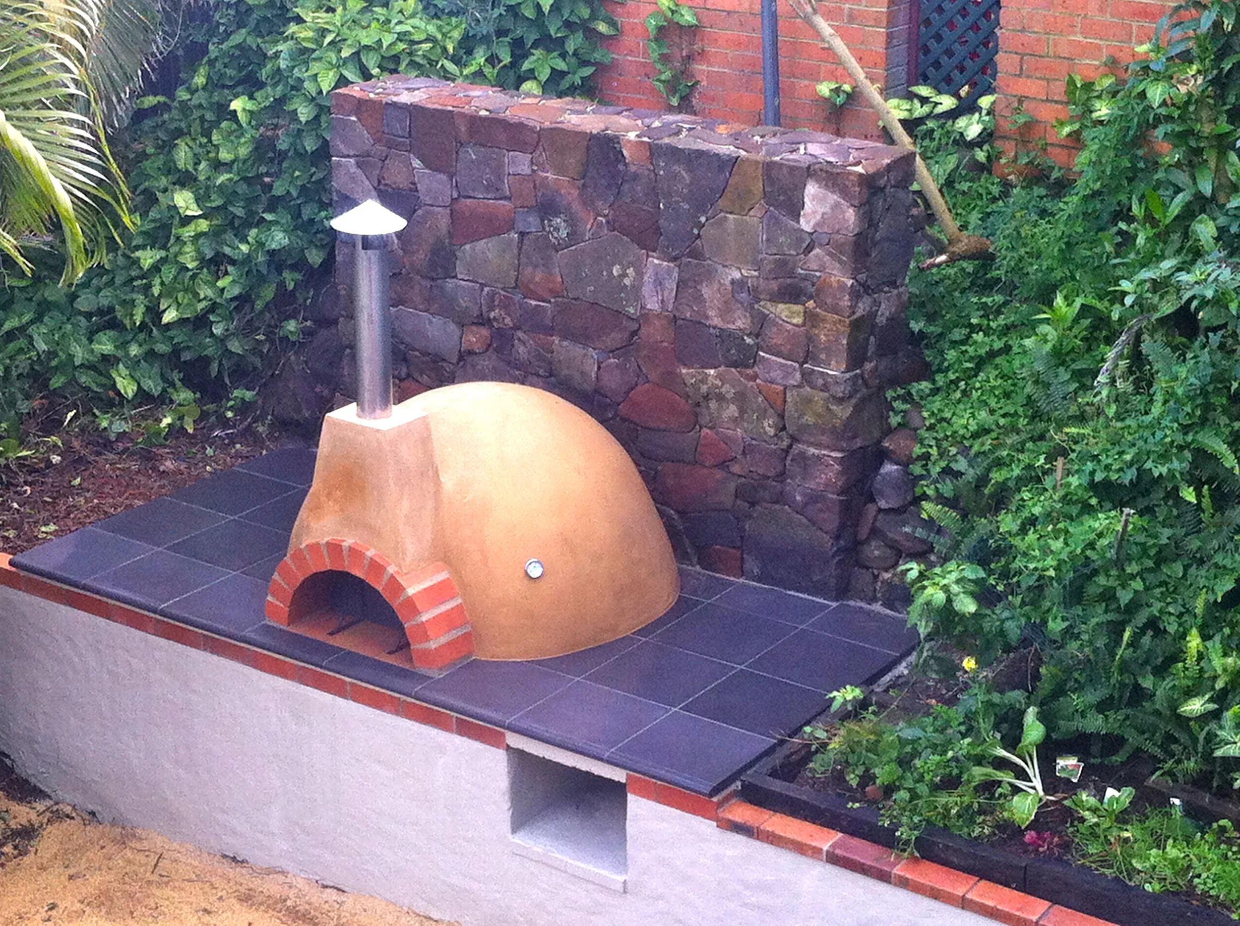 Mimosa Rocks Landscapes - Pizza ovens.. Wood fired ovens..  Baking bread recipes   - Byron Bay/ Newrybar / Broken Head / Lennox Head / Tintenbar / Bangalow / Federal / Alstonville /2478, 2481