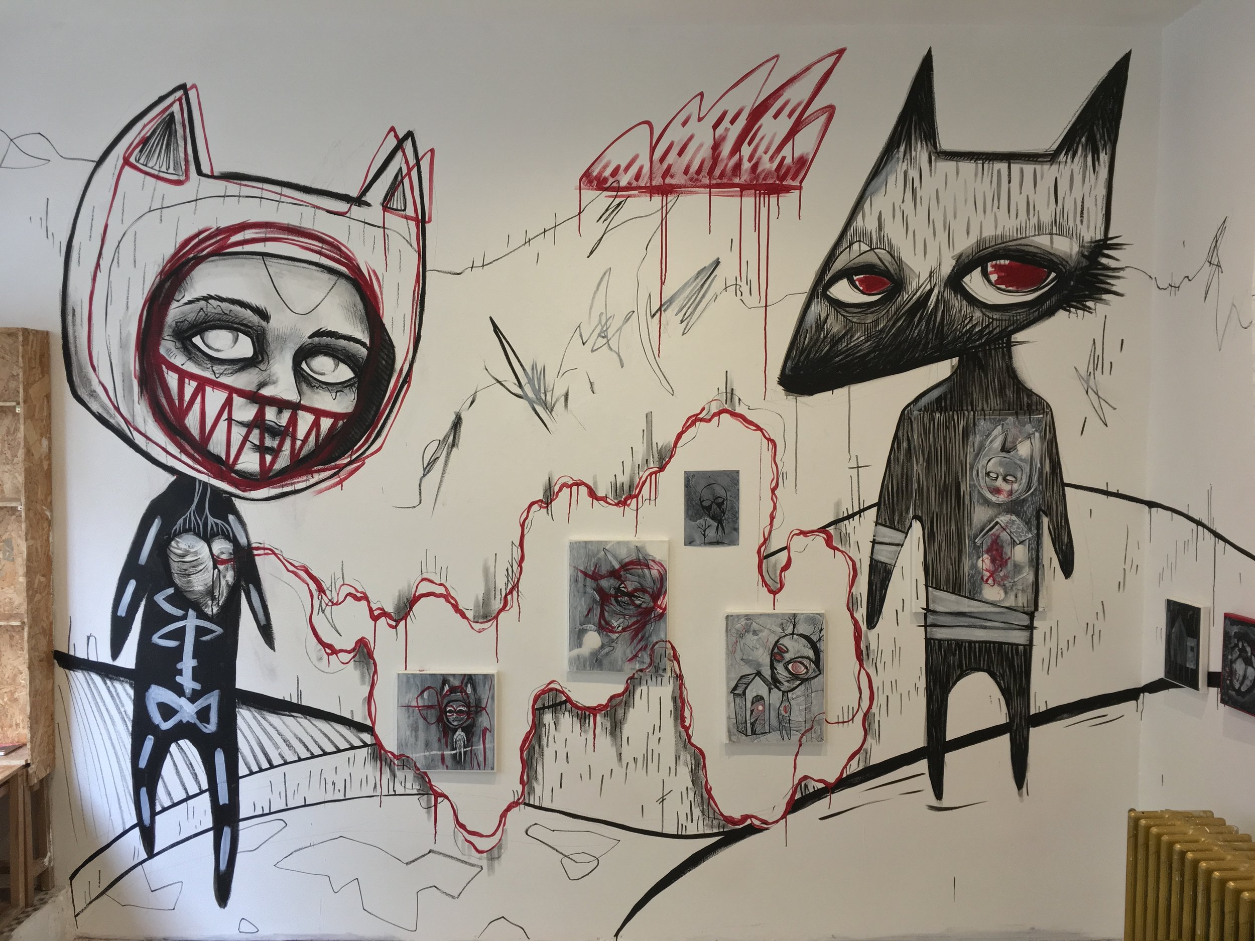 Masks, 2018, Galerie Tonpiquant, Brussels, Belgium