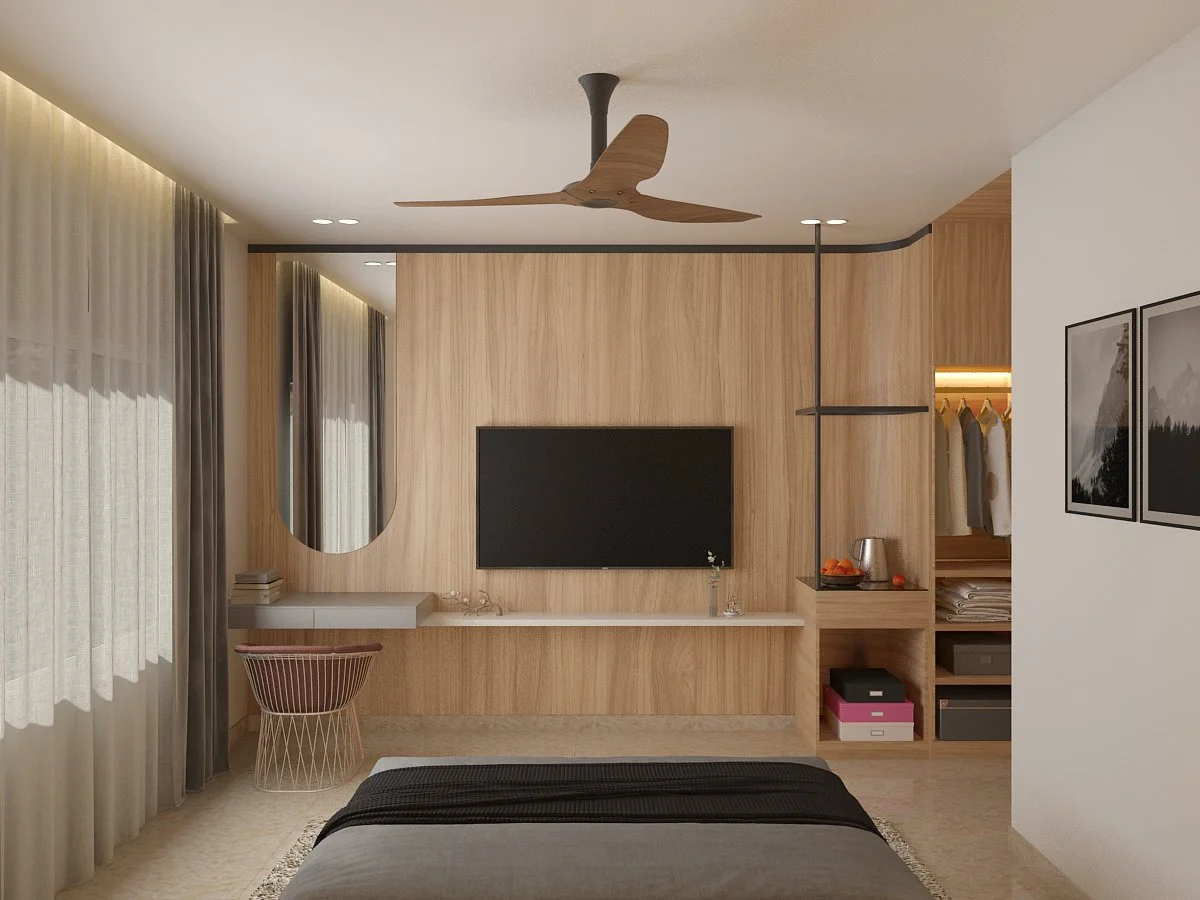Shimoga Hotel Bedroom 3 TV unit and Study table.jpg