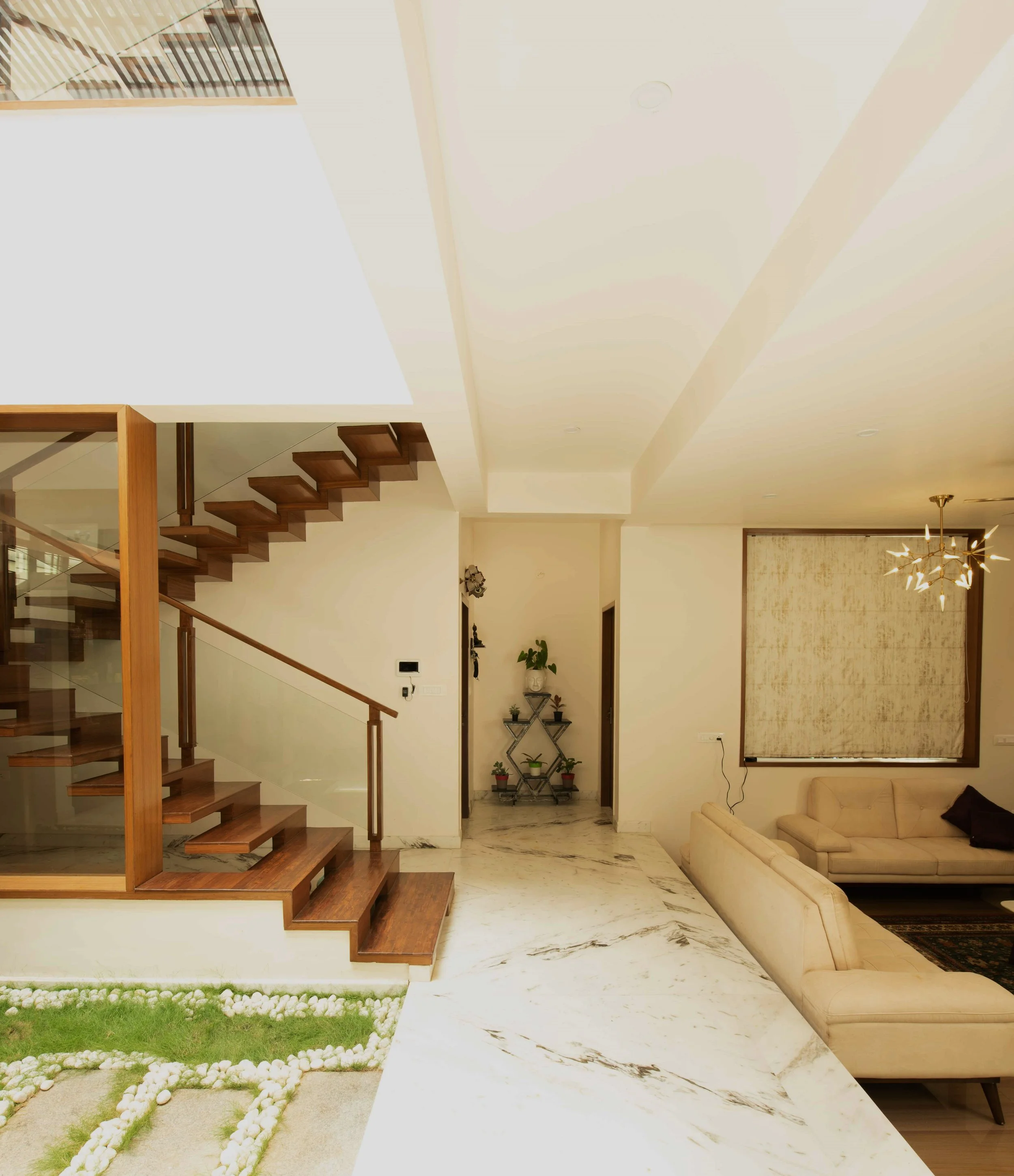 Passage from the stair to the living room