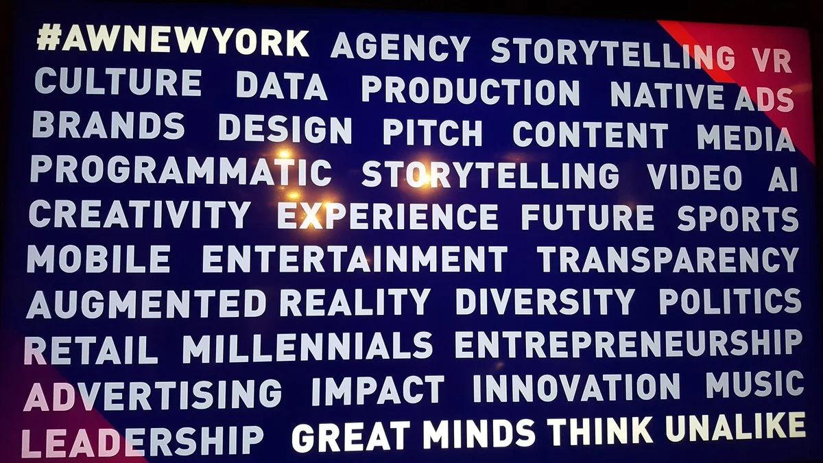 The overall theme for the conference - "Great minds think unalike"