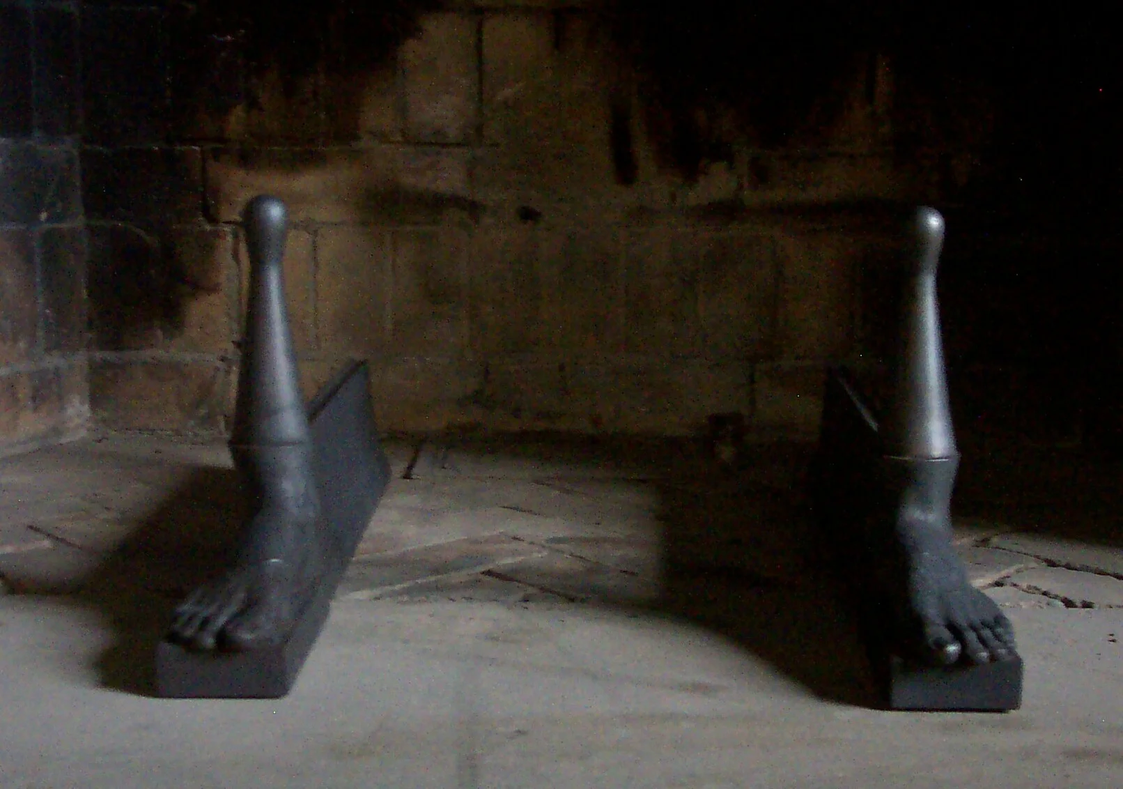  Warm Feet 1999 andirons, bronze 1999 