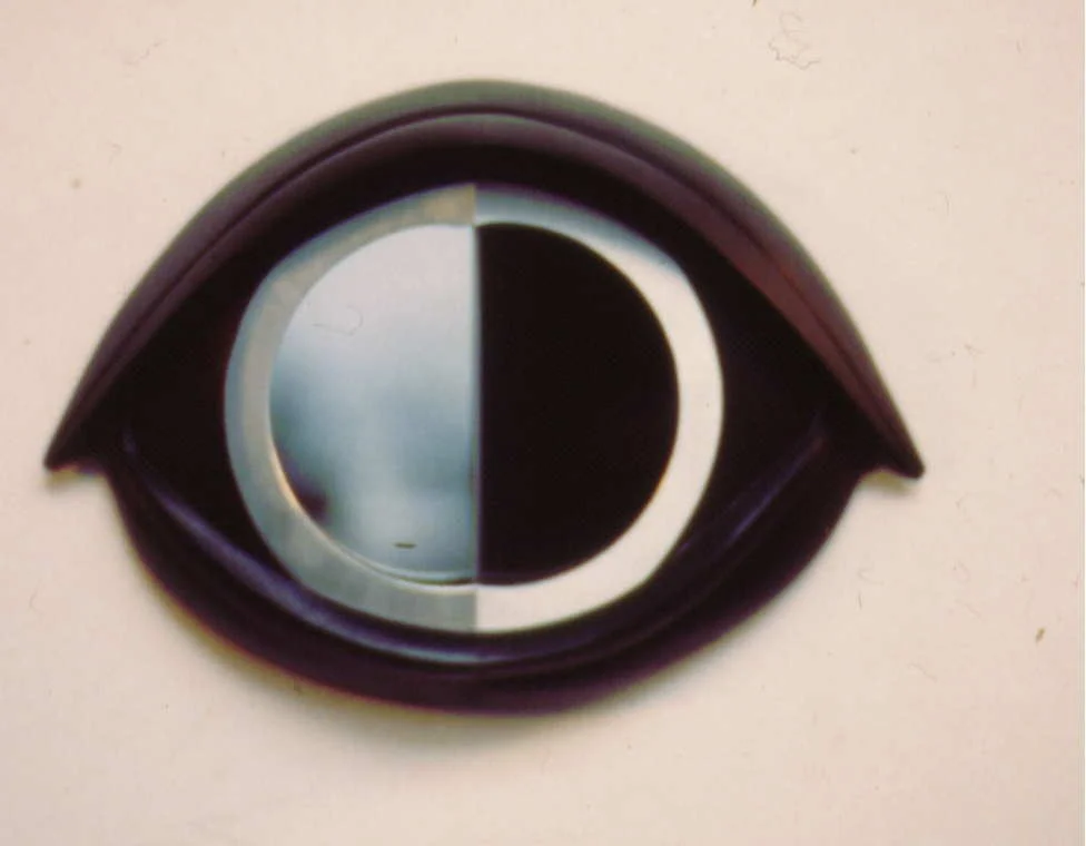  Cyclopic Eye 1996 Epoxy resin, mirrors, aluminum 