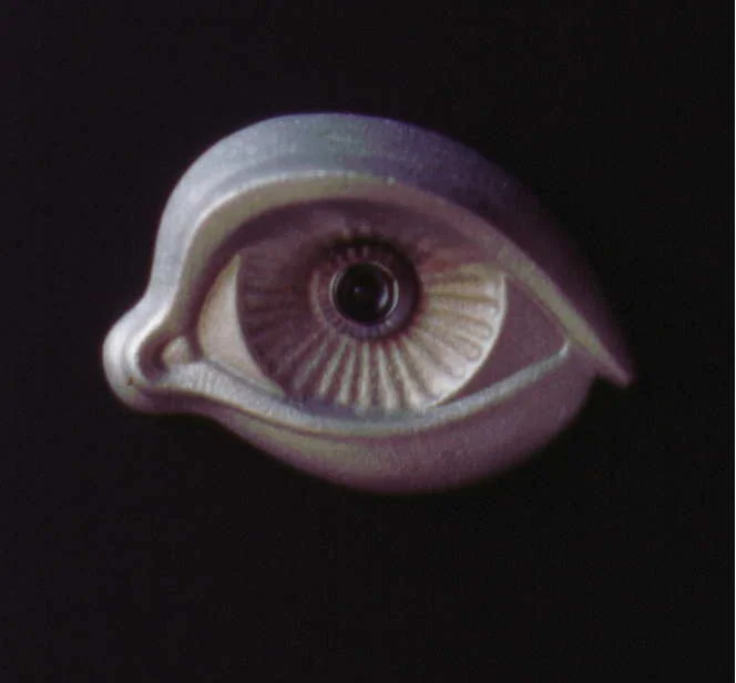  Oculus Door Viewer 1995 aluminum, door viewer 