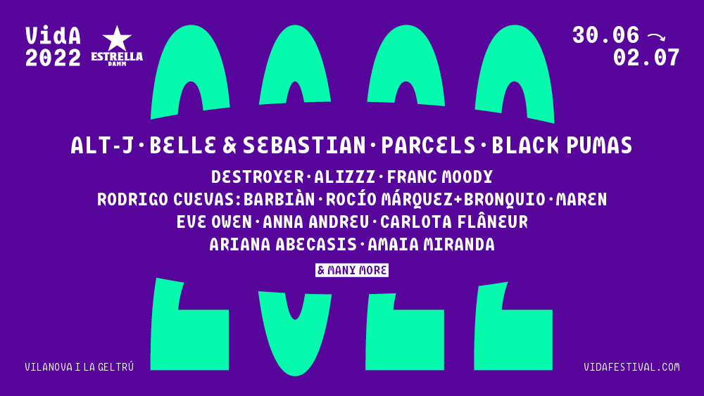 Vida Festival 2015 - 2-5 de julio (Villanova i la geltrú) - Página 2 Cartell_2022_WEB