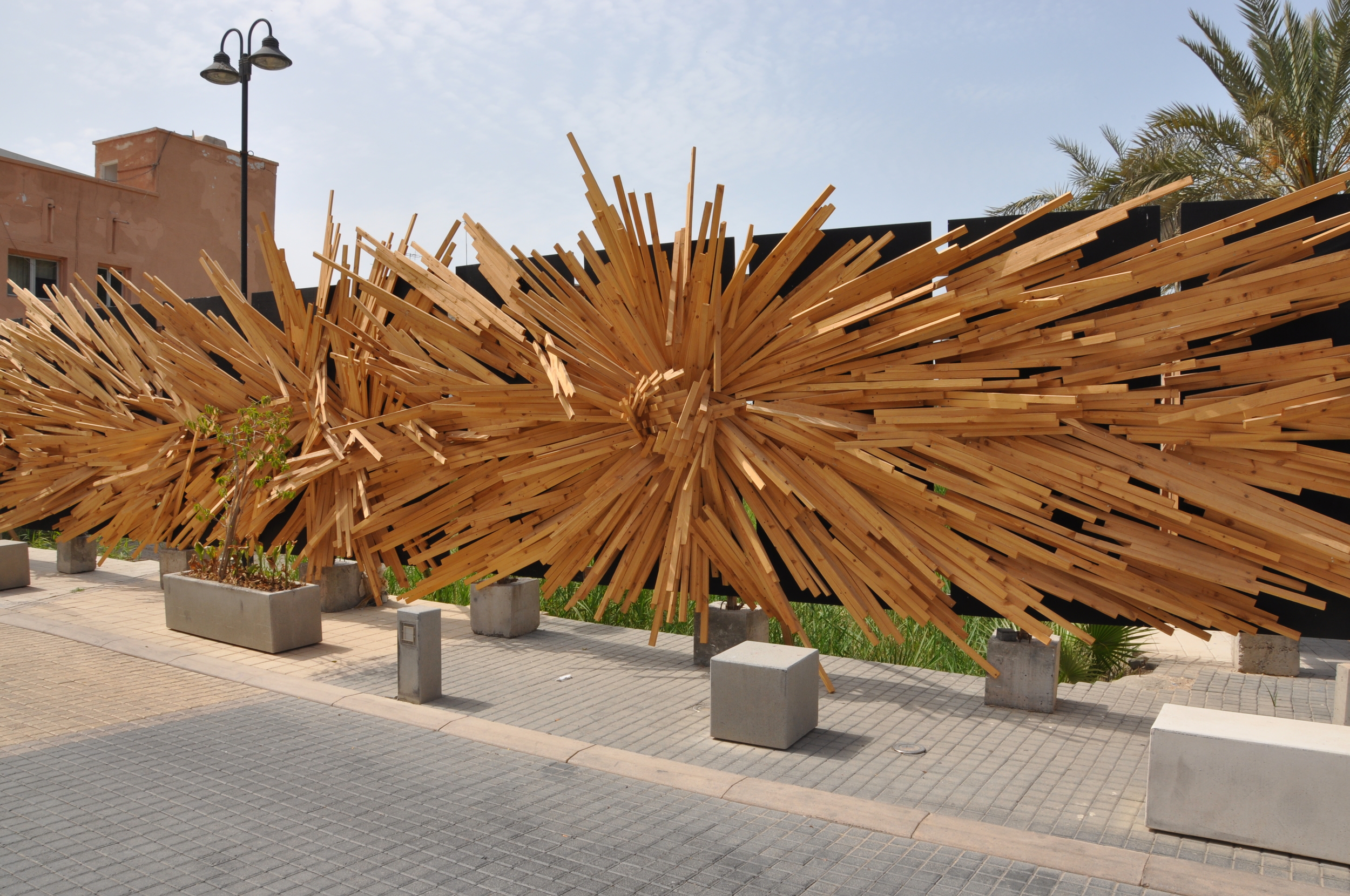 Untitled, 2012/ wooden installation