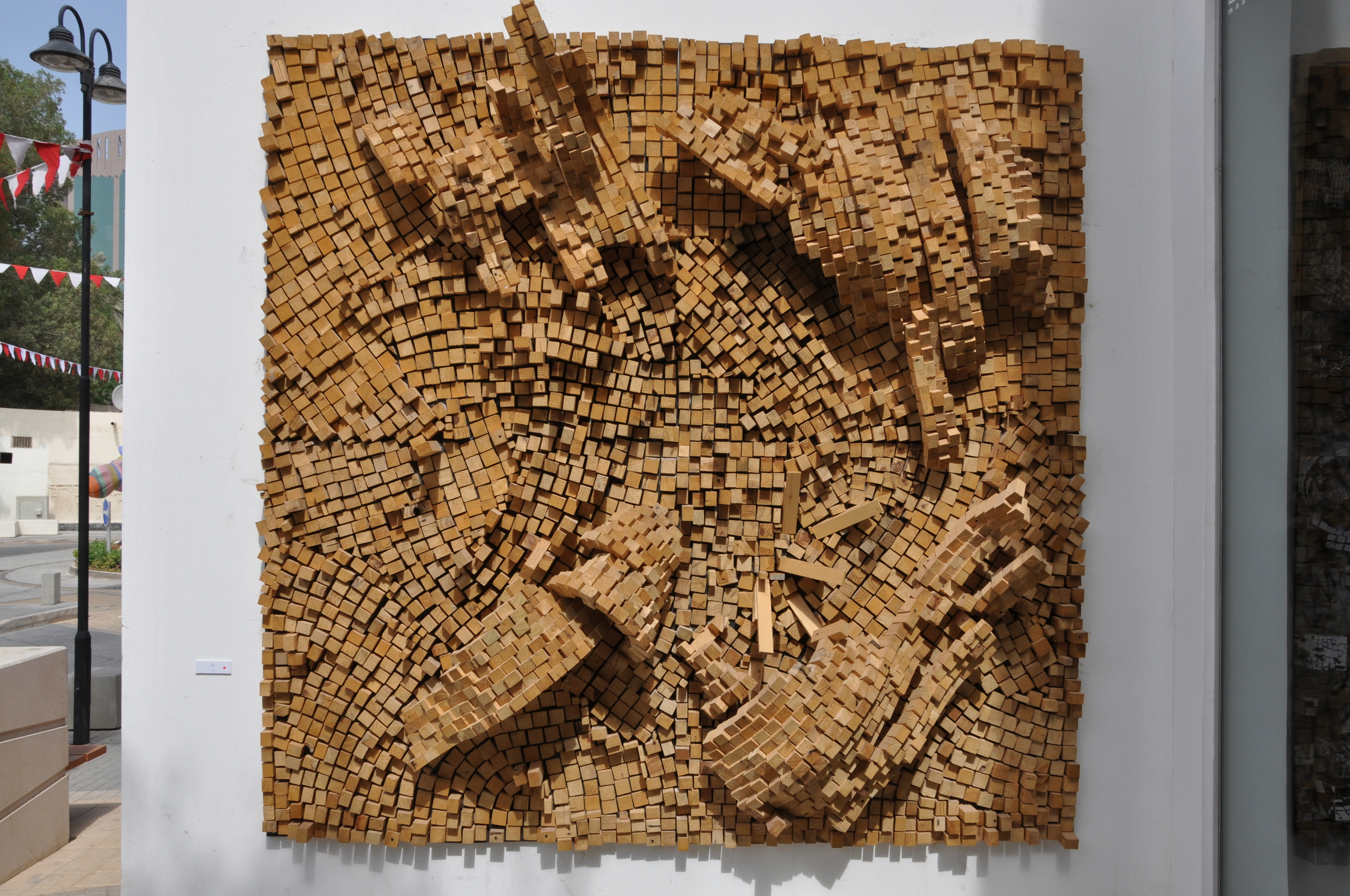Skin study no.2, 2012/ Wooden Relief