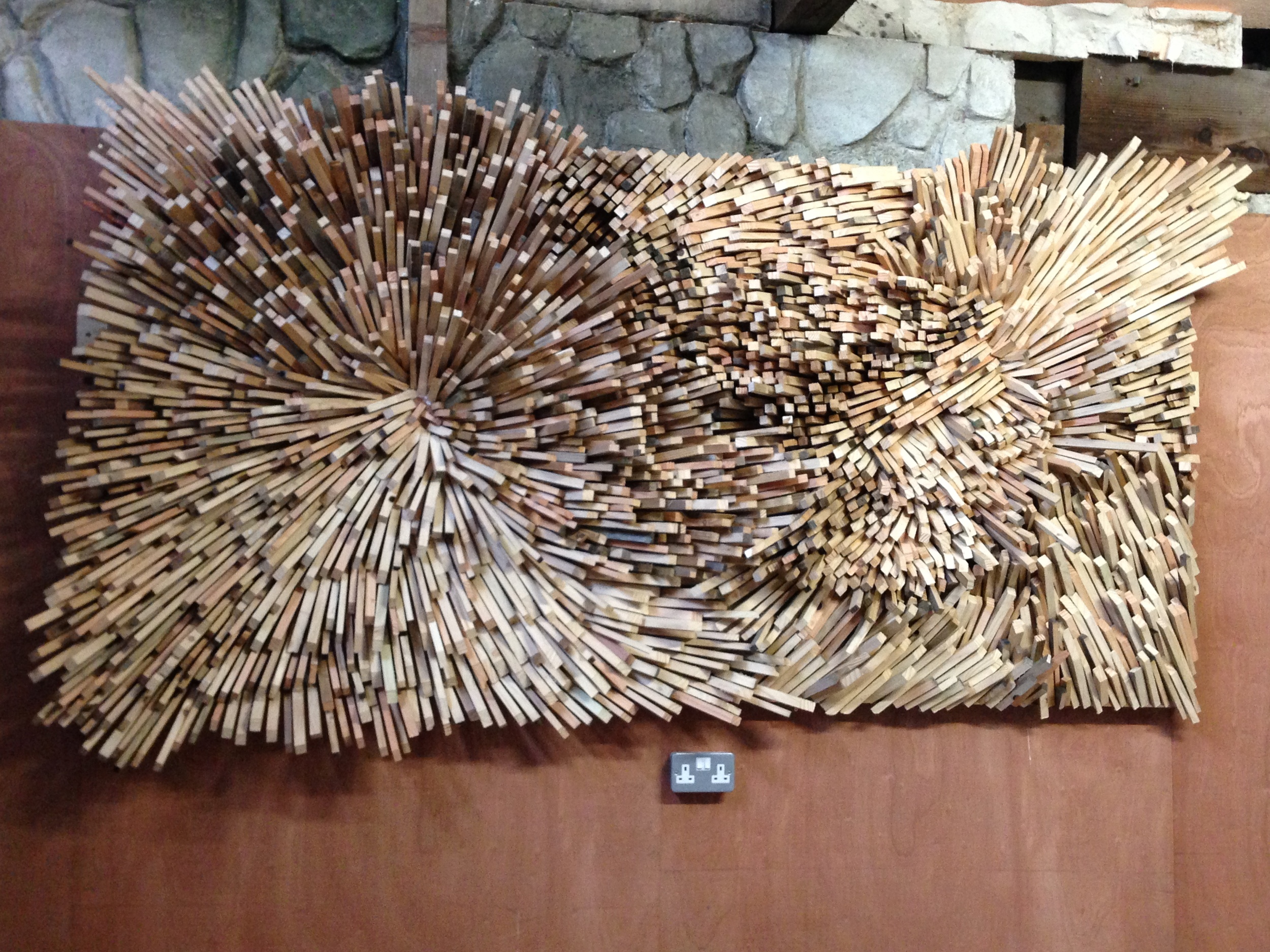 Skin Study, no.3 /2012, Wooden Relief