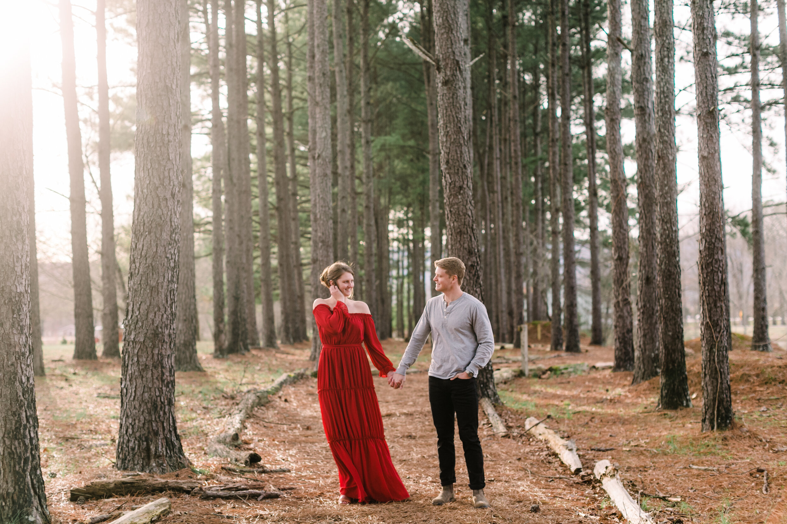 Monte Sano + Romantic Forest Engagement + Alabama Wedding Photos (39 of 70).jpg