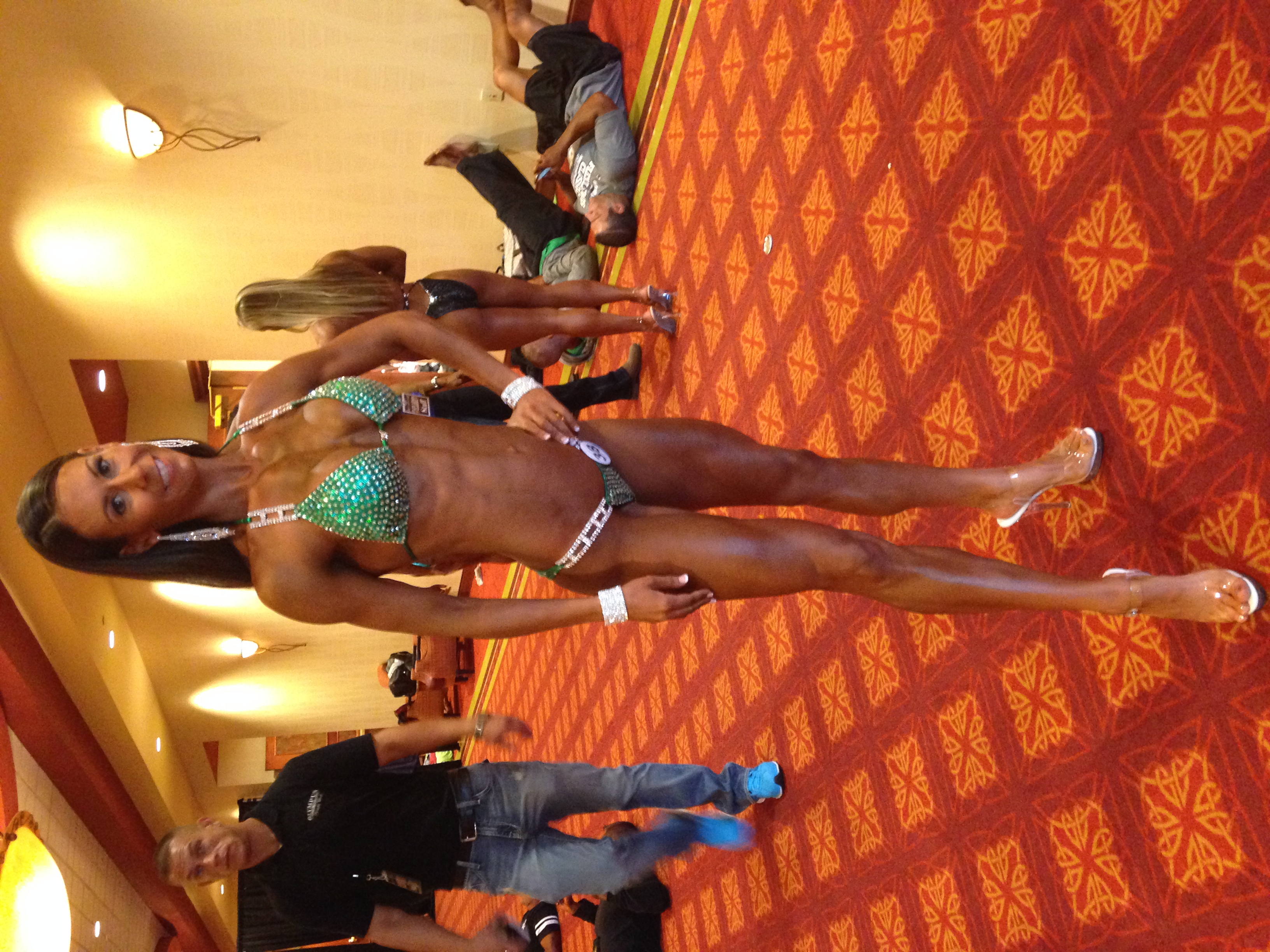 Flex Lewis Classic, 2nd place Novice Bikini.