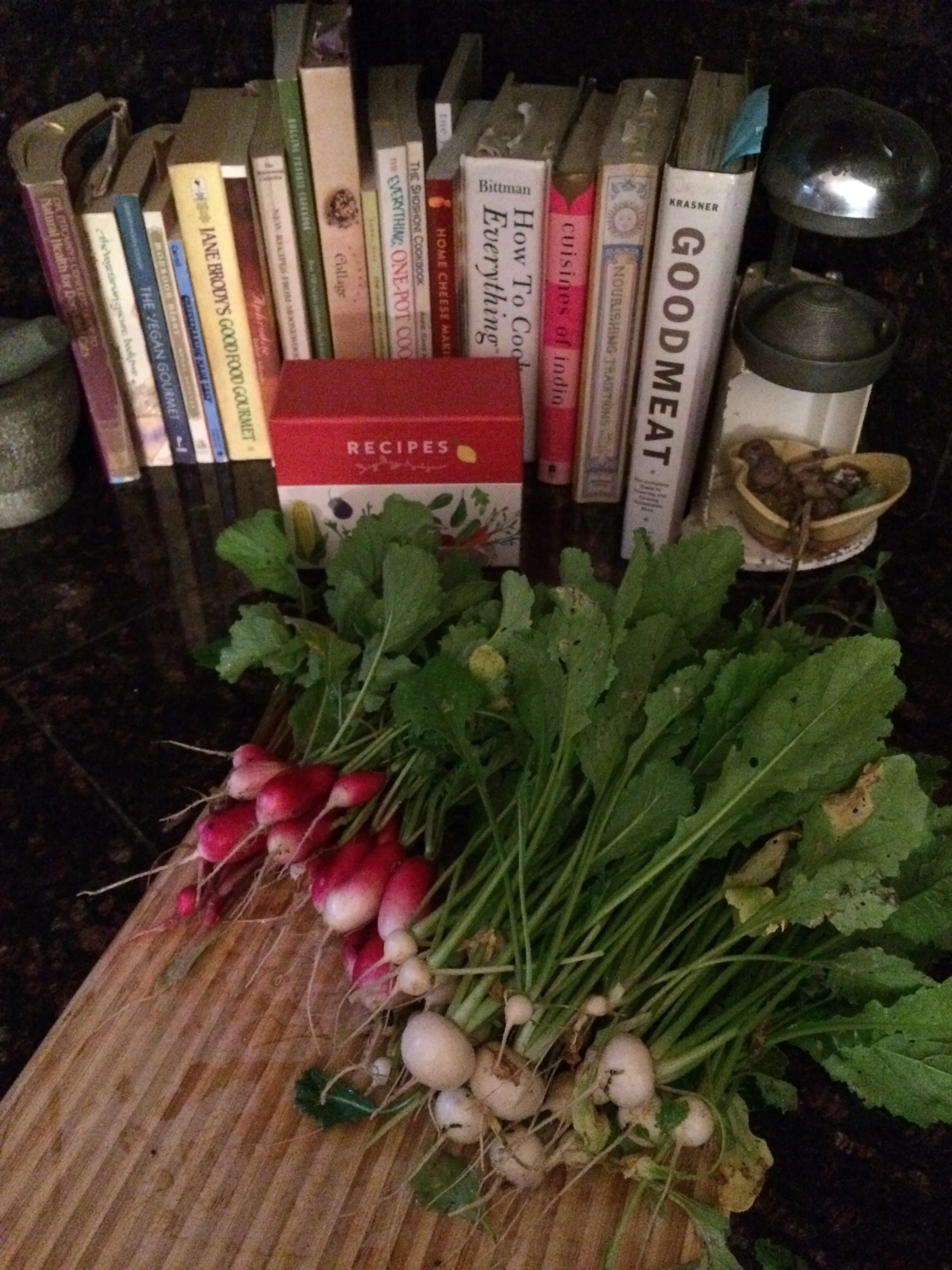 Producing yummy veggies!