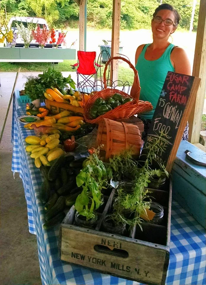 Lizzie at Centerville Farmers Market