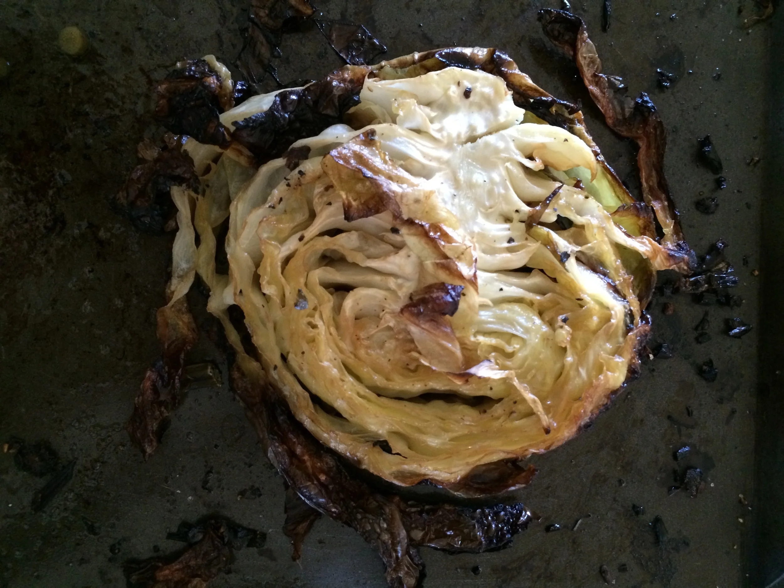 Roasted cabbage by Devan was phenomenal! 