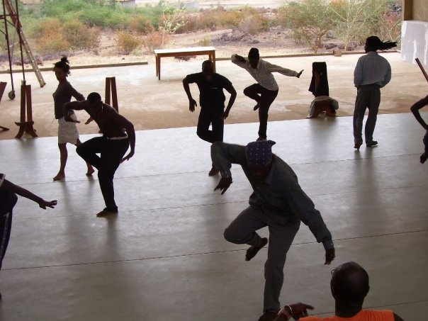 The idea of collaboration cannot be illustrated better than the fluidity in which the dancers of Compagnie Jant-Bi in Toubab Dialaw, Senegal move as they were preparing for their European tour. 