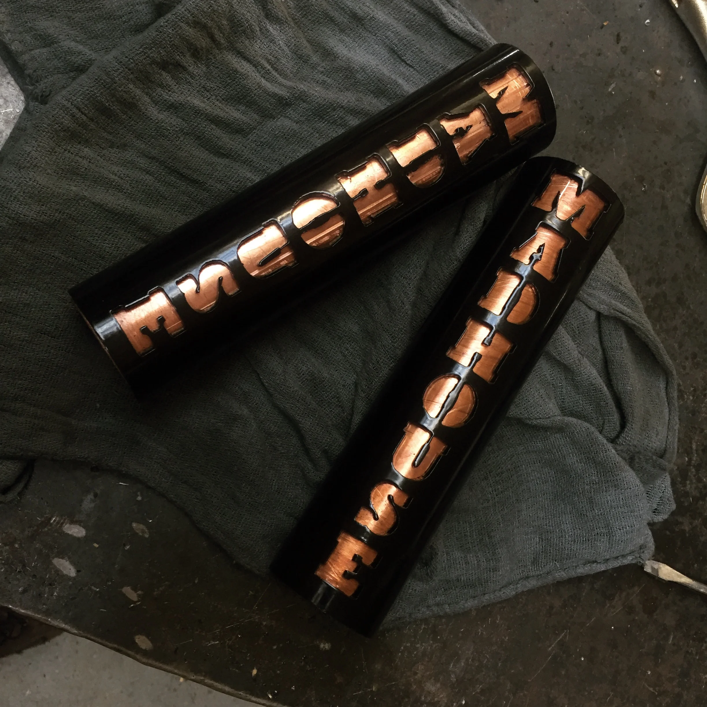 copper bike -- tubes assembled and painted (1).JPG