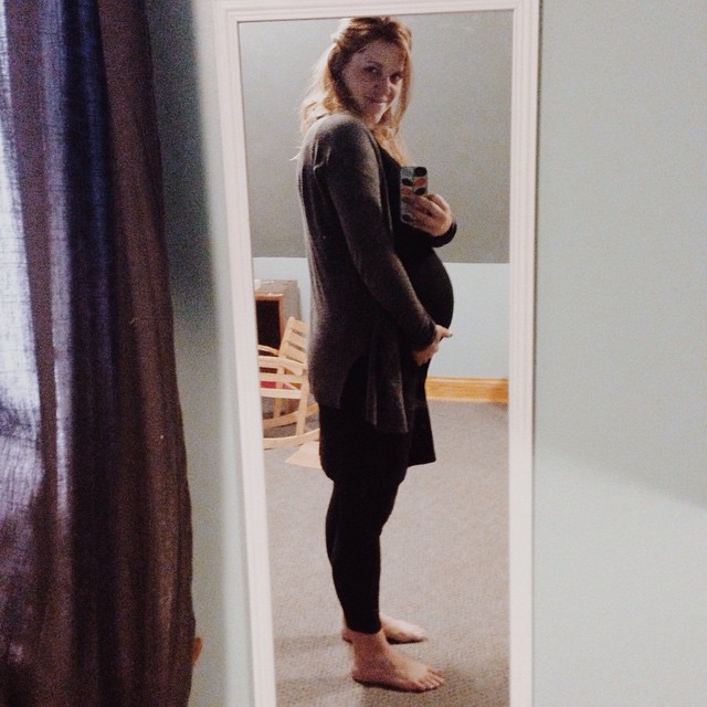 Officially more pregnant than I have ever been before!
