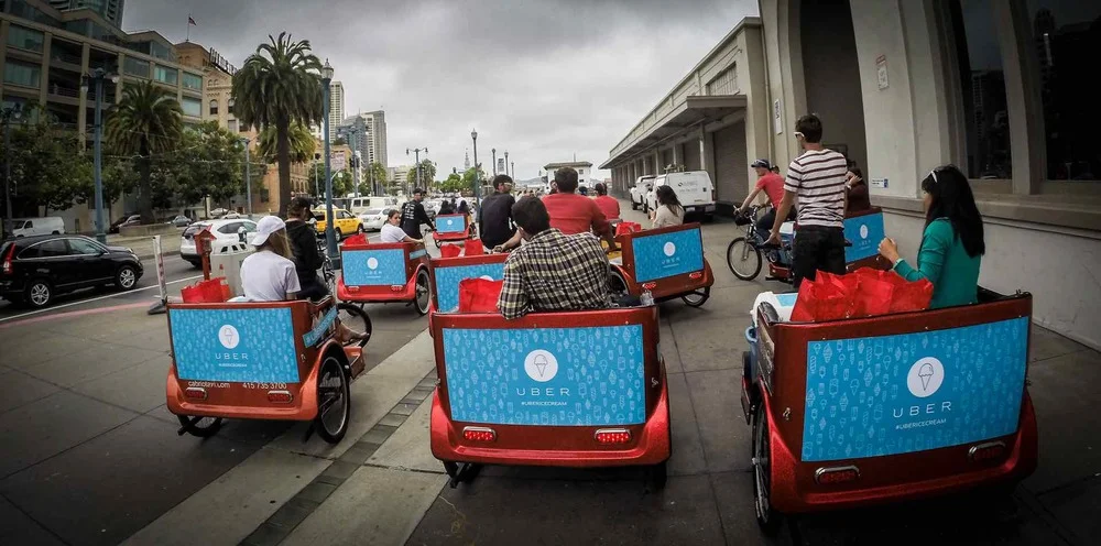 Uber San Francisco Pedicab Fleet