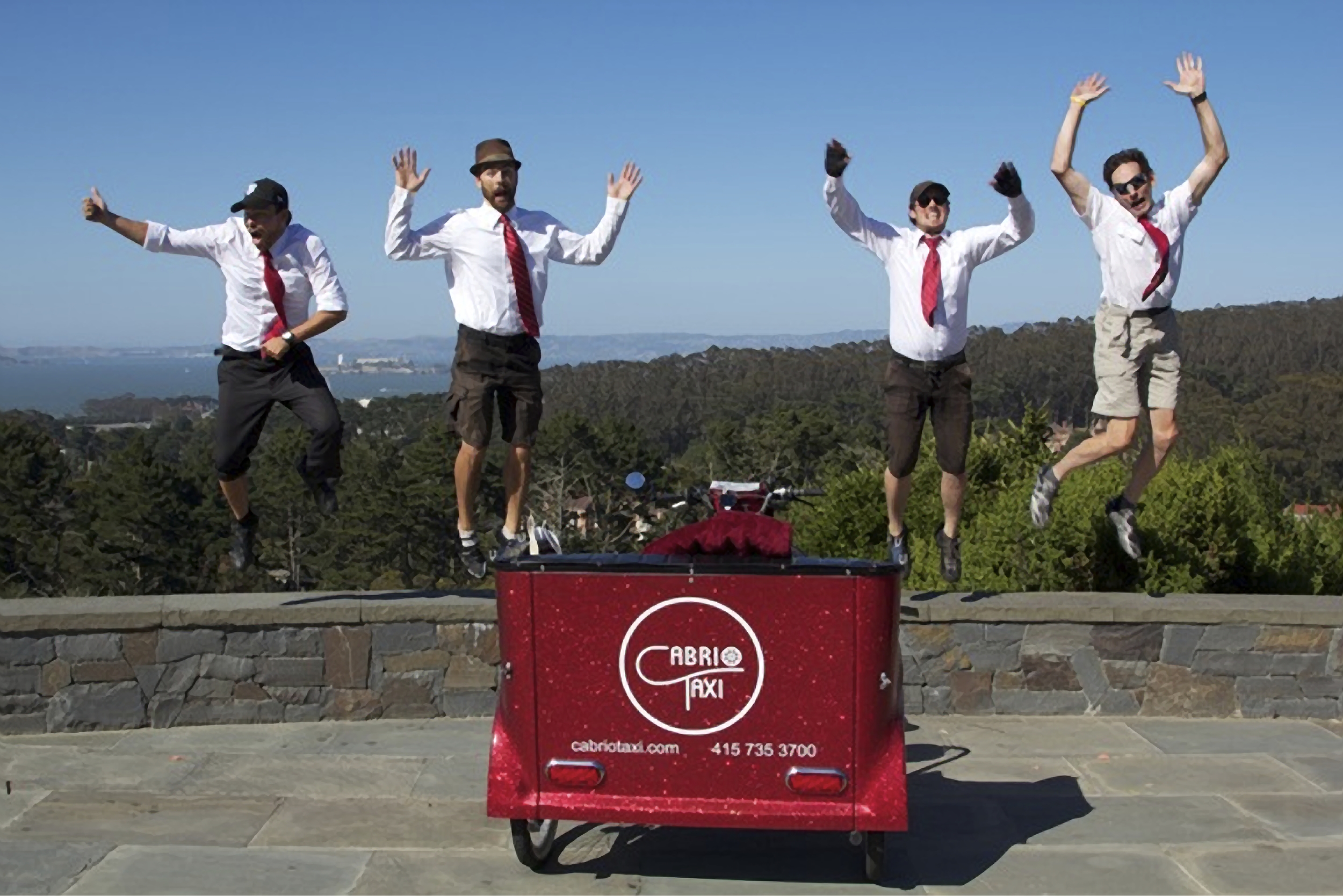 Pedicabbers Jumping