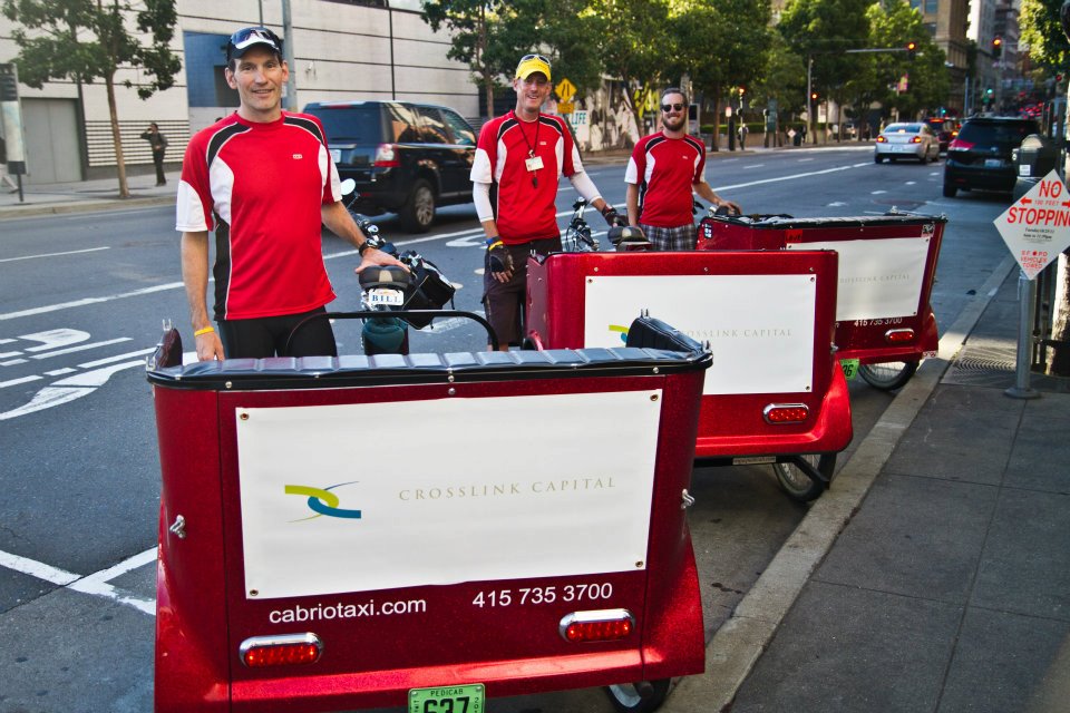 A Pedicab Event for Crosslink Capital