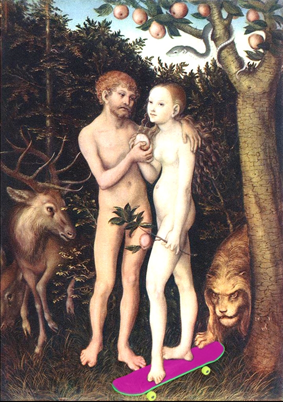 Image adapted from Lucas Cranach the Elder’s “Adam and Eve” 