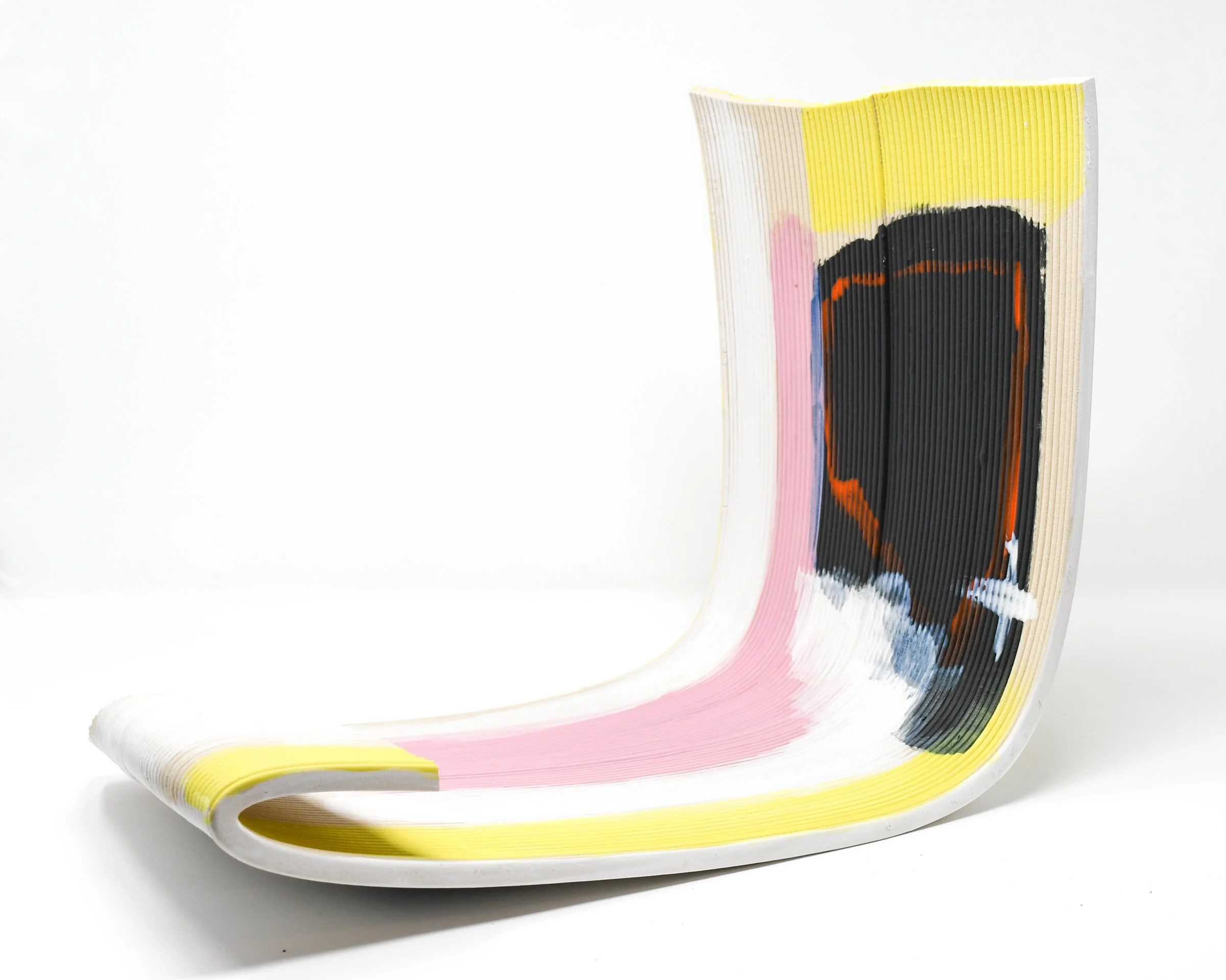  3D Printed Ceramic Panel. 24” w (2022) 