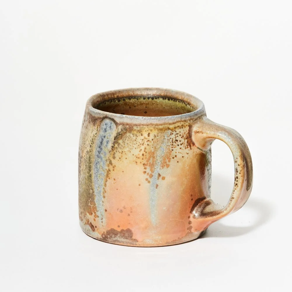  Waves Mug. Woodfired Porcelain. (2021) 