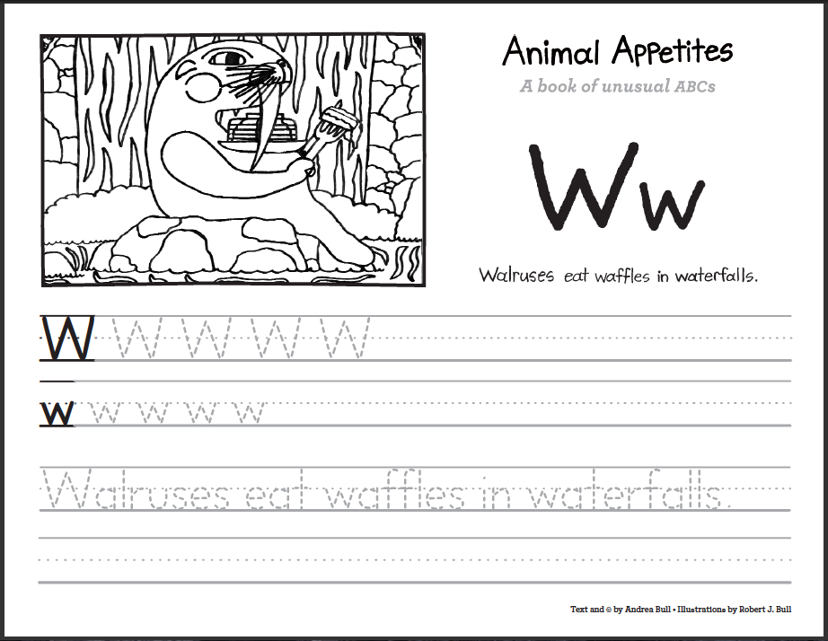 Animal Appetites Activity Sheets