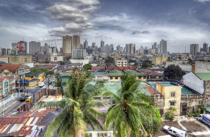  © Lostarts|Dreamstime.com-Retro HDR Manila Skyline Photo