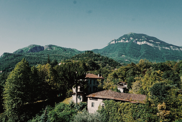 View over Italy - 2016