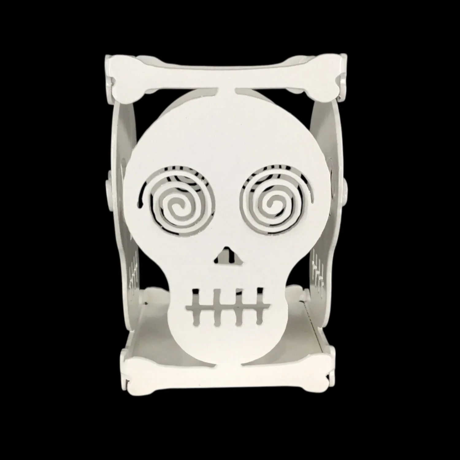 Psycho Skull Candle Holder