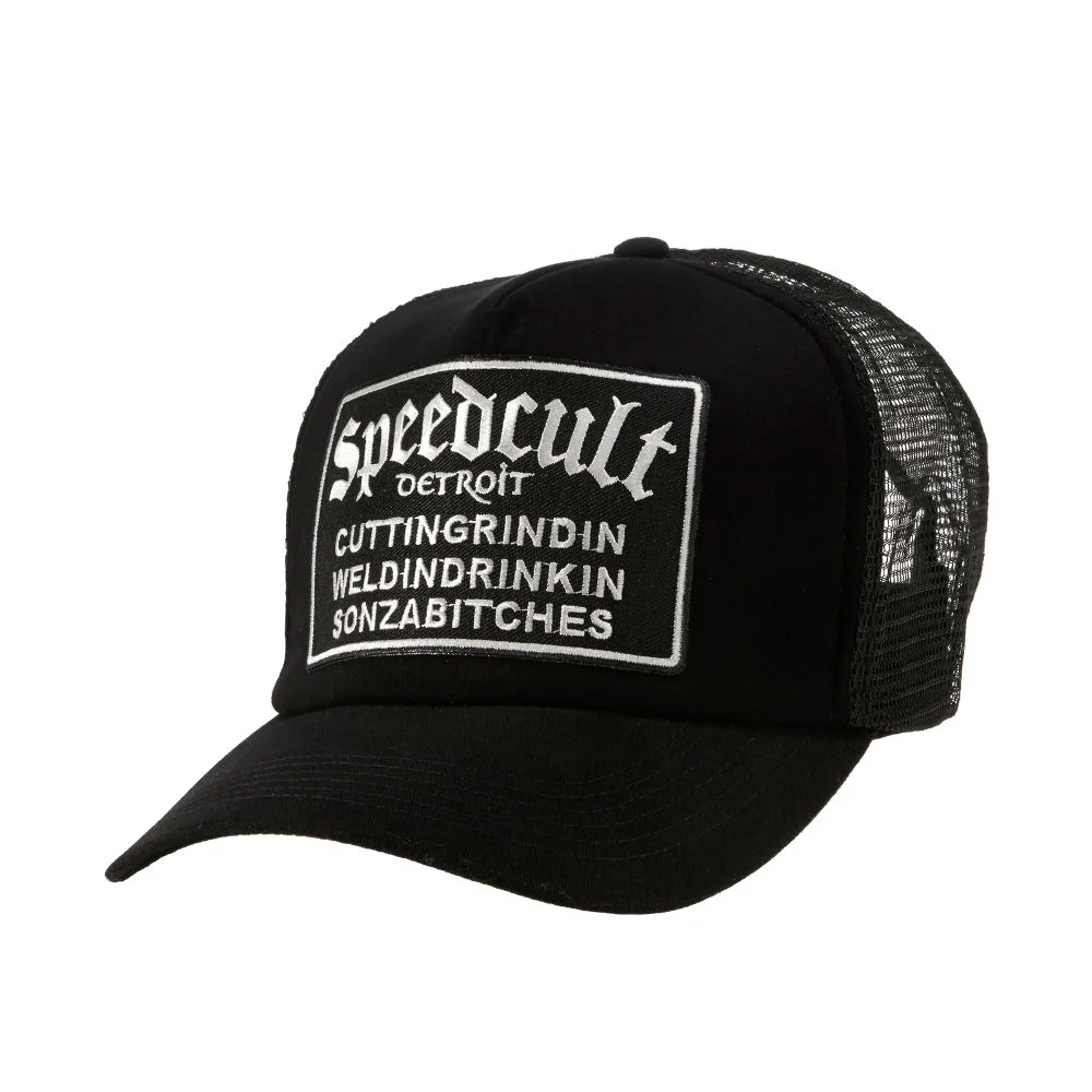 Cuttin' Grindin' Weldin'  Drinkin' Sonzabitches Trucker Hat