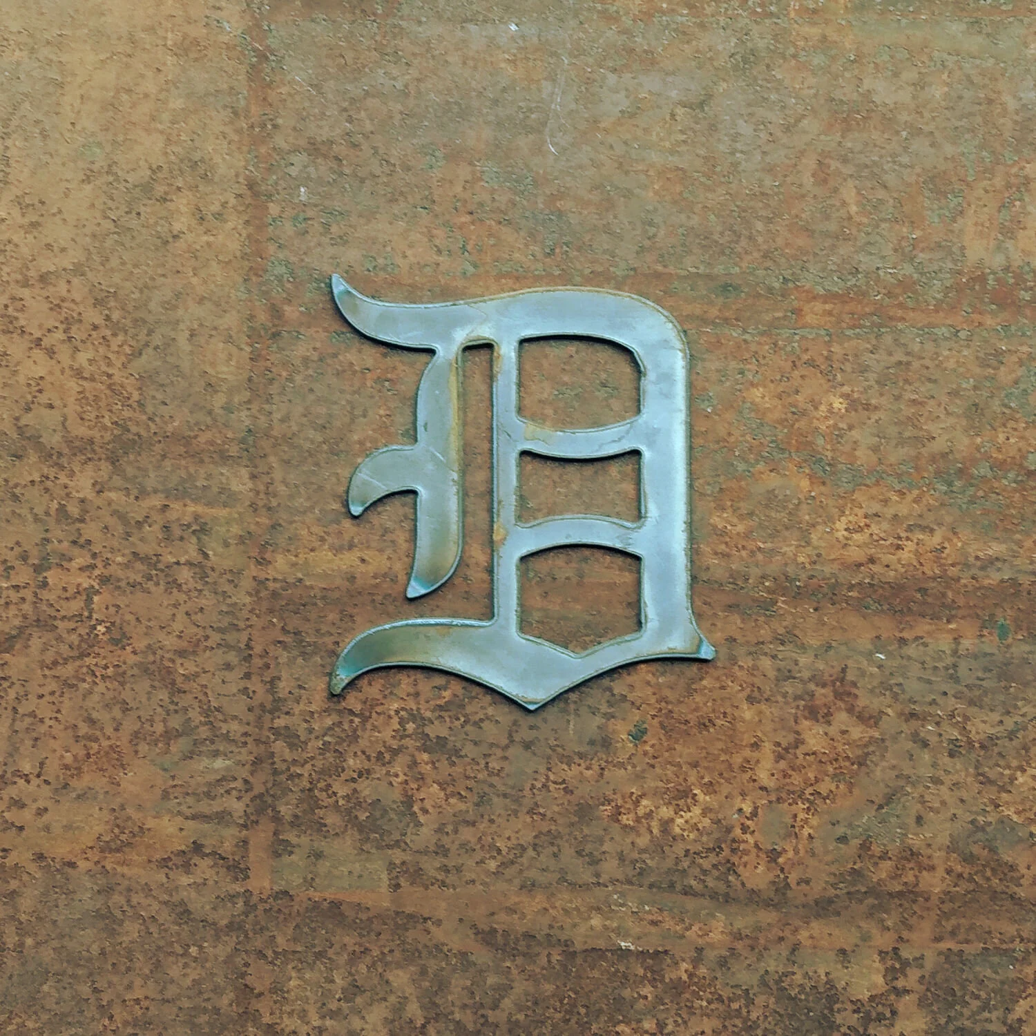 Old English D Smaller Metal Cutout — SPEEDCULT