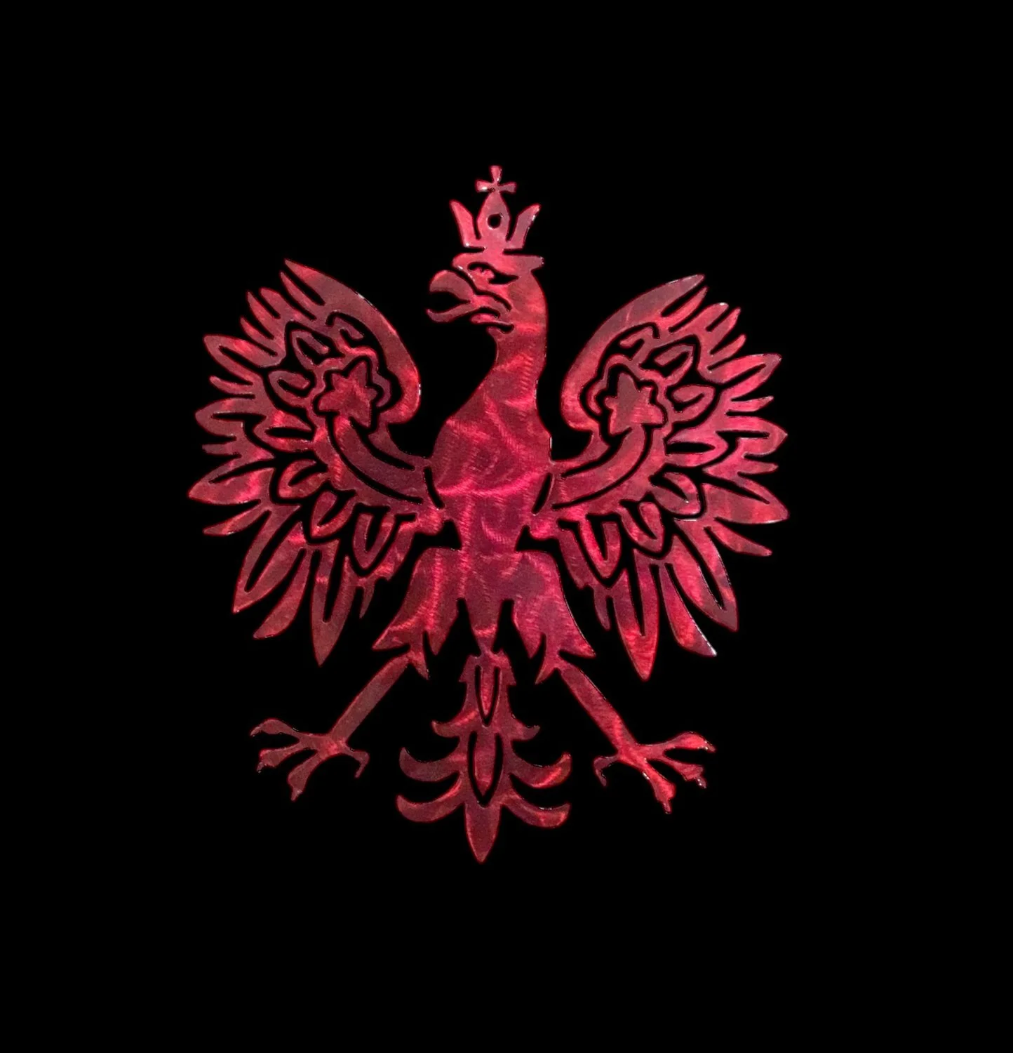 Polish Eagle Metal Sign Powder Coated