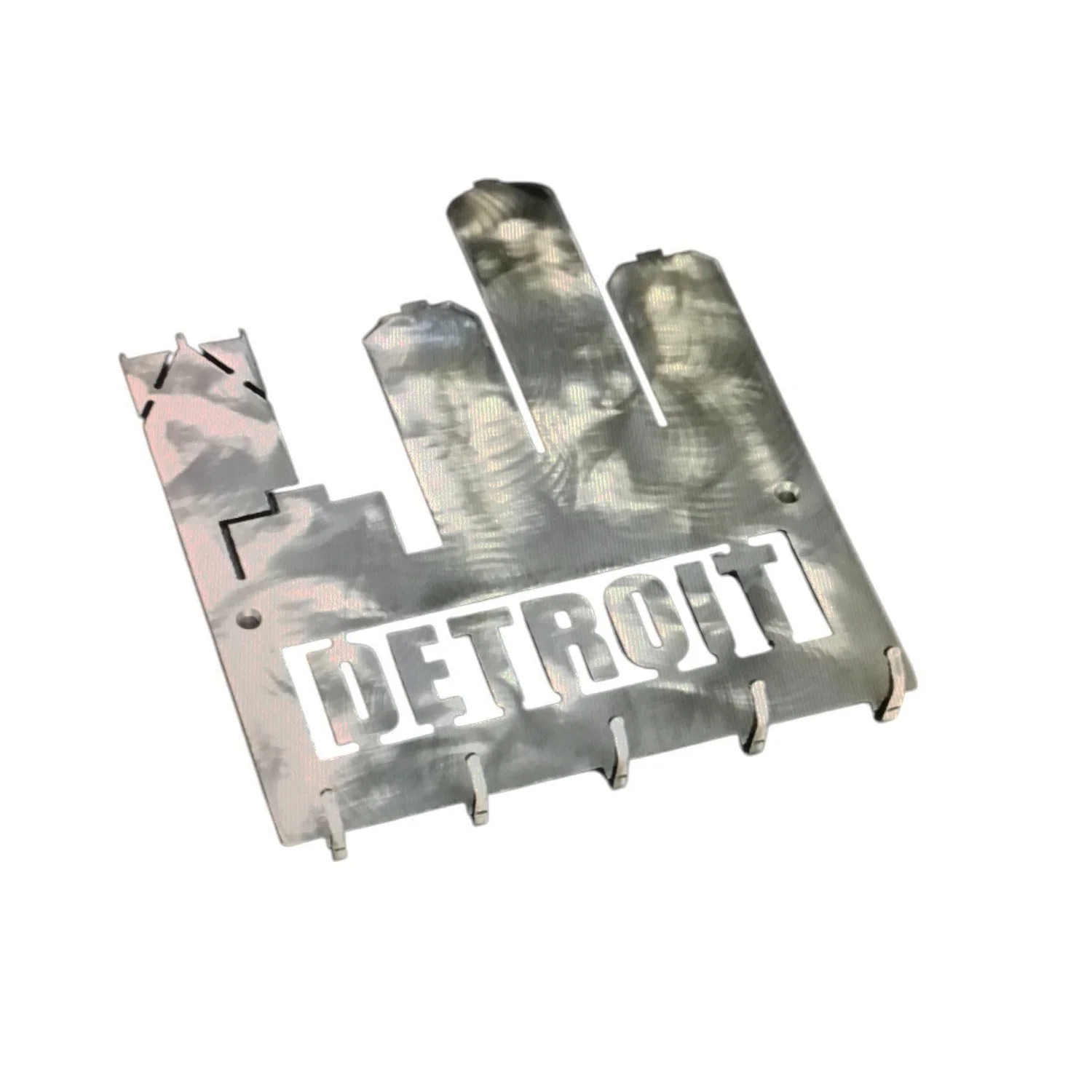 Detroit Metal Key Holder