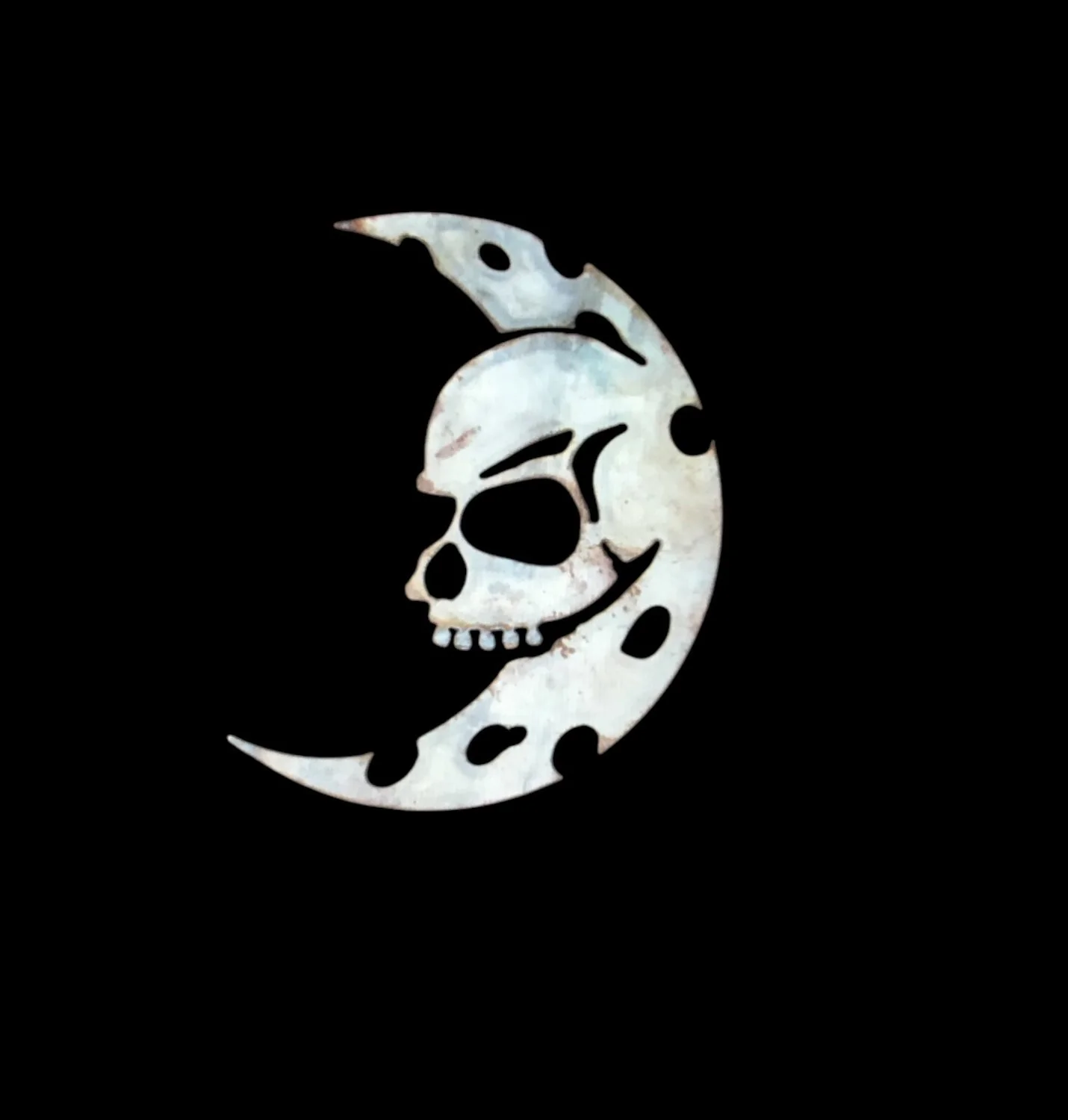 Skull in the Moon