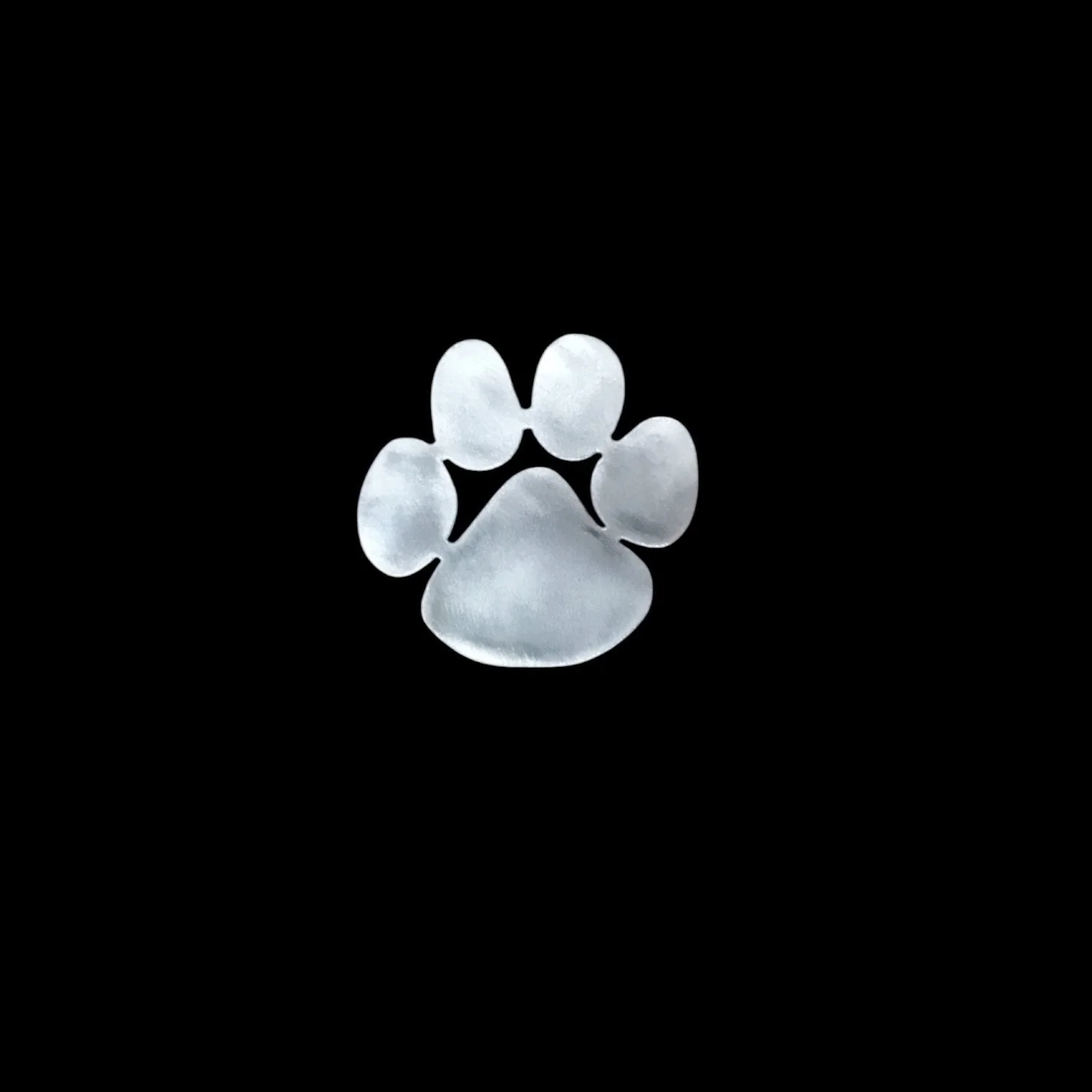 Paw Print metal cut out