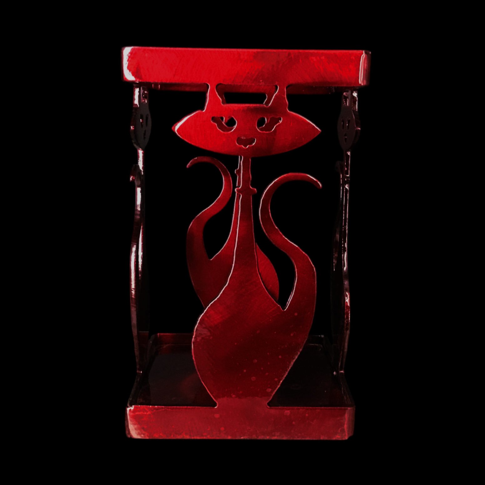 Mid-Century Cat Candle Holder