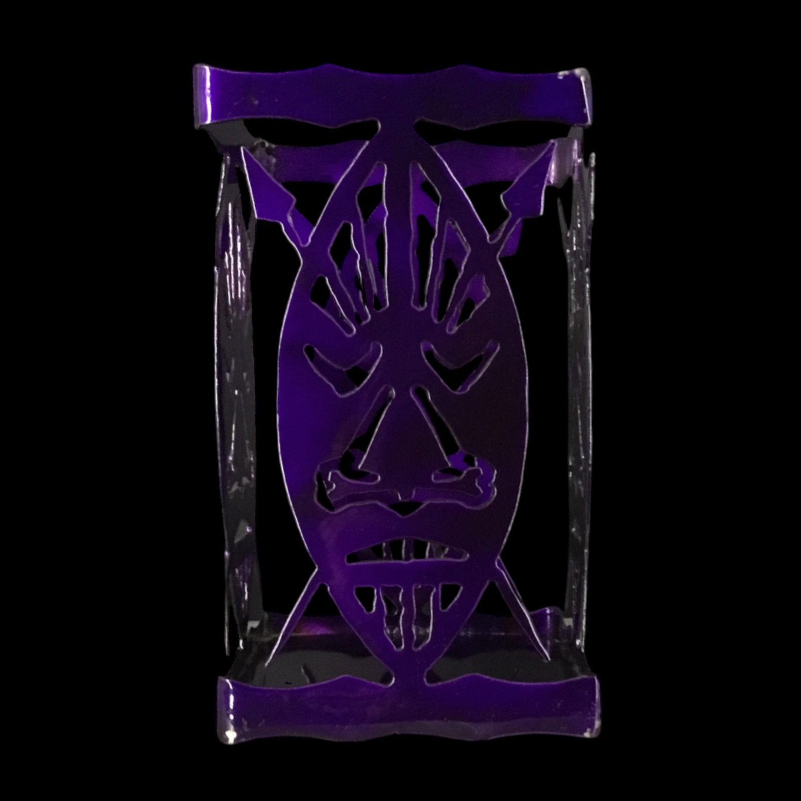 Shield and Spears Candle Holder