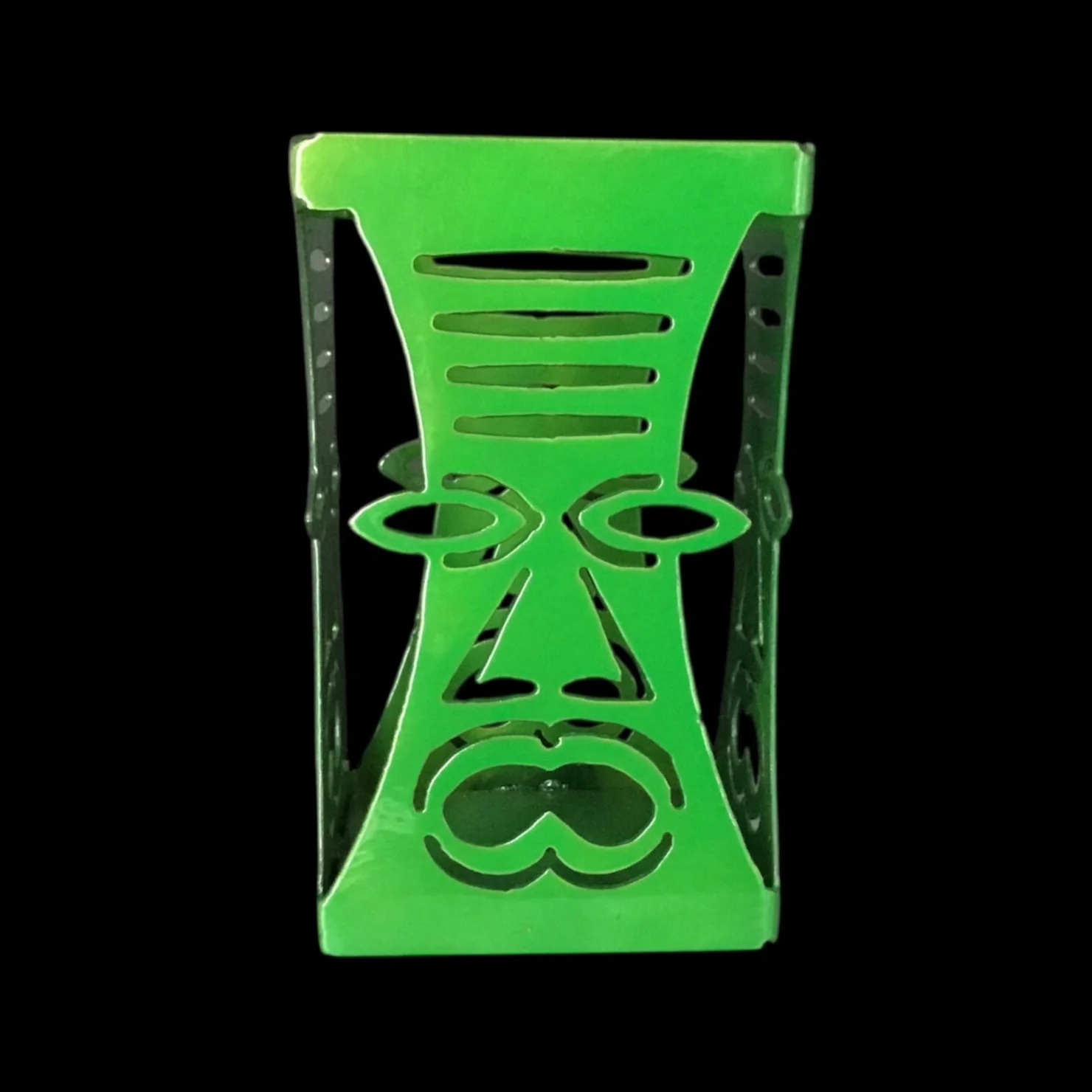 Atomic Tiki Candle Holder